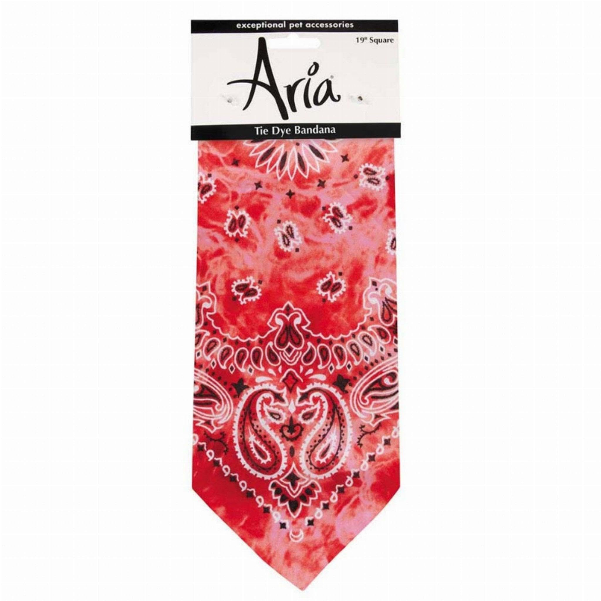 Aria Unisex Adult One Size Fits All Ty Dye Bandana, Purple, One Size Us