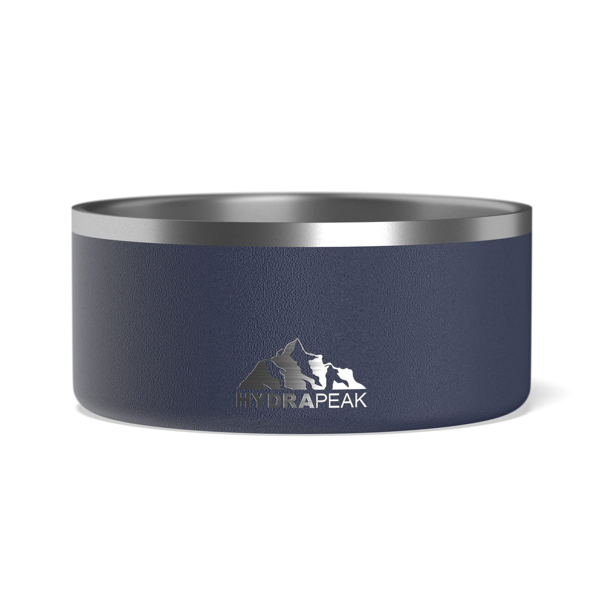 Hydrapeak Dog Bowl; Non Slip Stainless Steel; Water And Food Dish; Large Sized And Small Dogs; 32Oz 64Oz; Multiple Sizes | 8 Cup | Navy