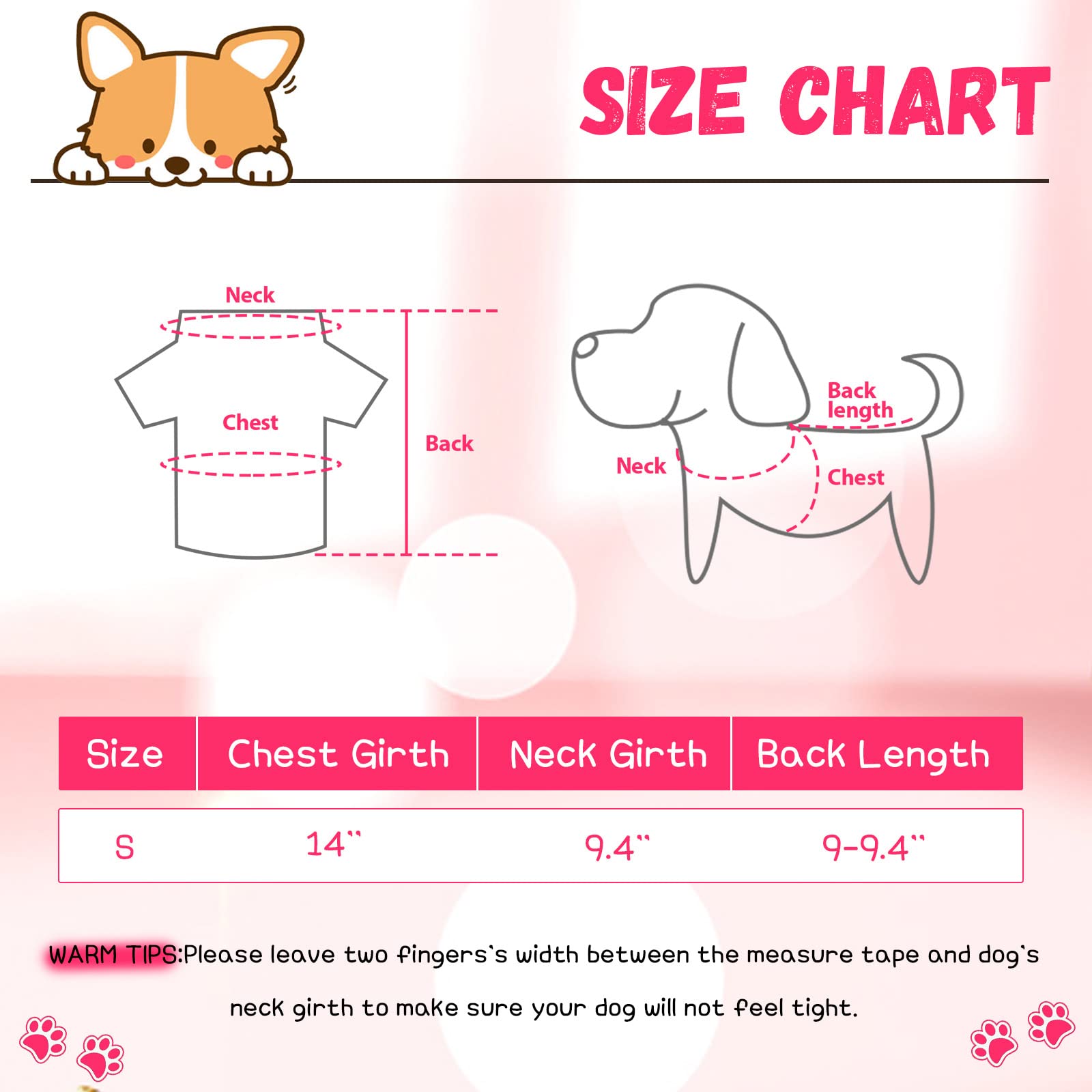 8 Pieces Pet Shirts Printed Puppy Shirts Soft Dog Shirt Pullover Dog T Shirts Cute Dog Sweatshirts Valentine'S Day Puppy Girl Clothes Dog Outfits Small Dog For Pet Dogs Cats (Size S