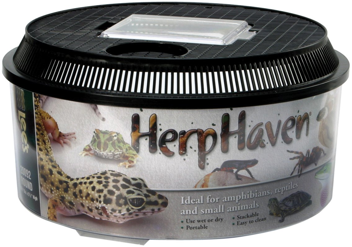 Lee'S Herp Haven Breeder Box, Round Lid Color Varies