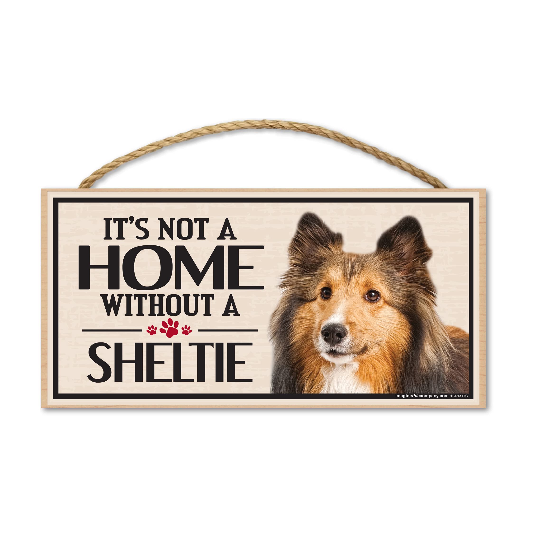 Imagine This Wood Sign For Sheltie Dog Breeds