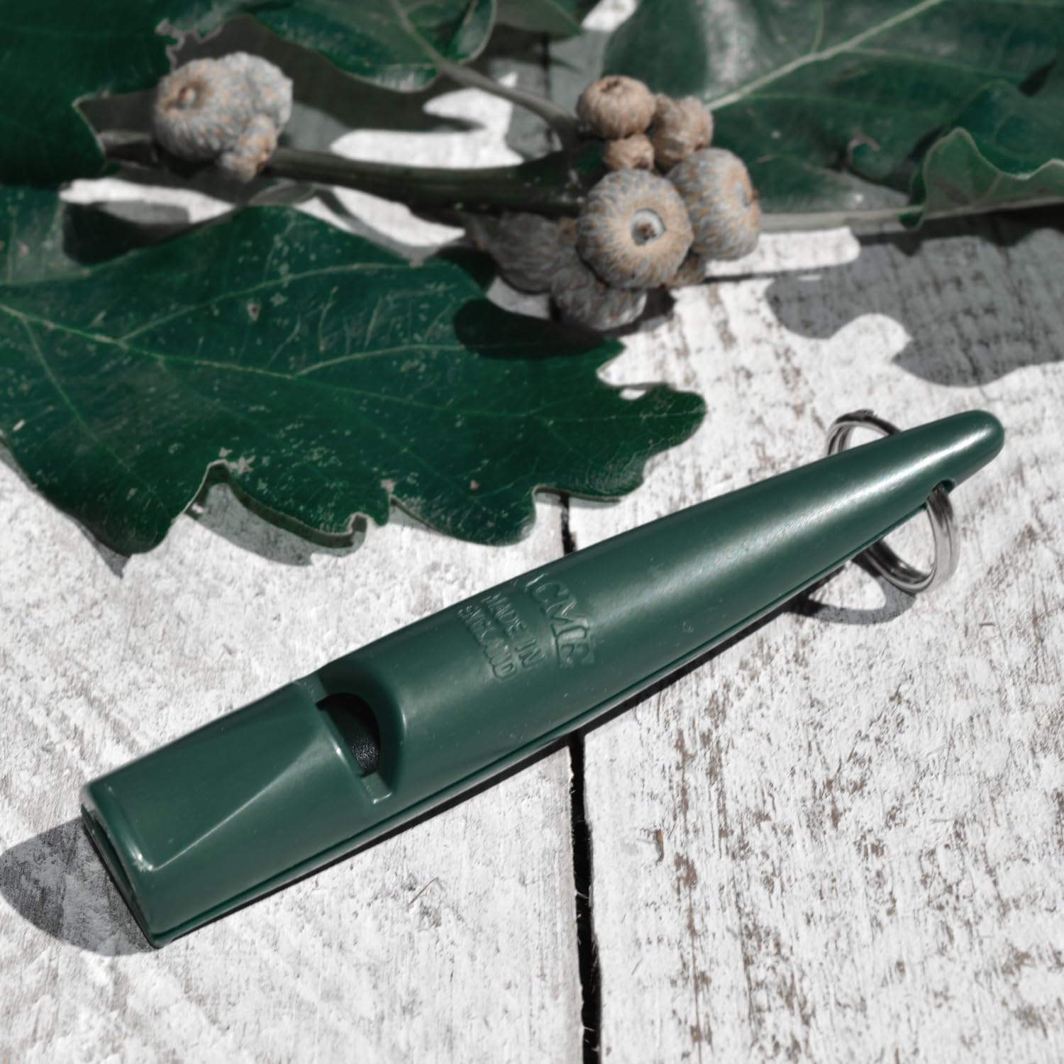 The Acme | Dog Training Whistle Number 211.5 Medium High Pitch, Single Note | Good Sound Quality, Weather-Proof Whistles | Designed And Made In The Uk?(Forest Green)