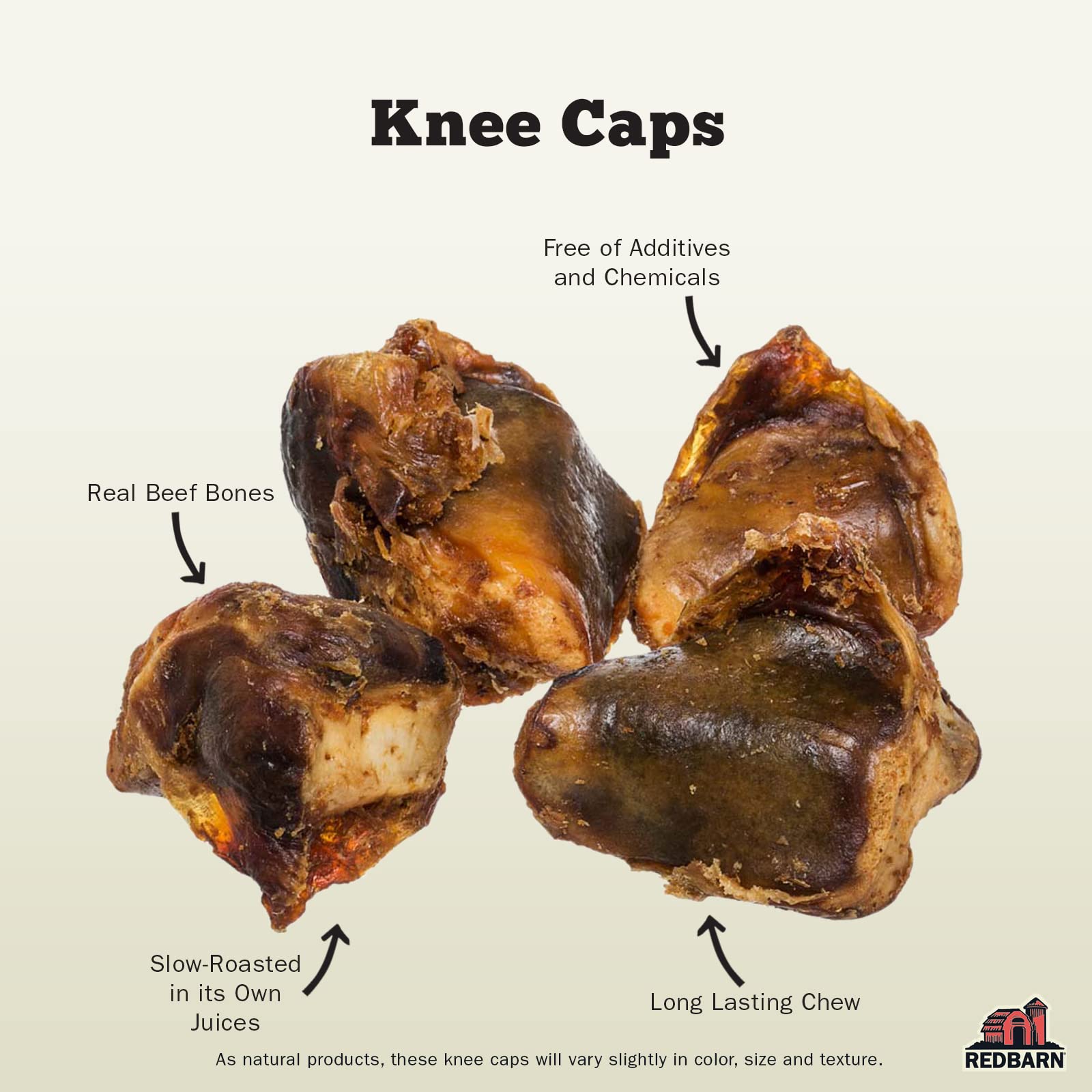 Redbarn Pet Products Knee Caps for Dogs 4-Count, Pack of 12