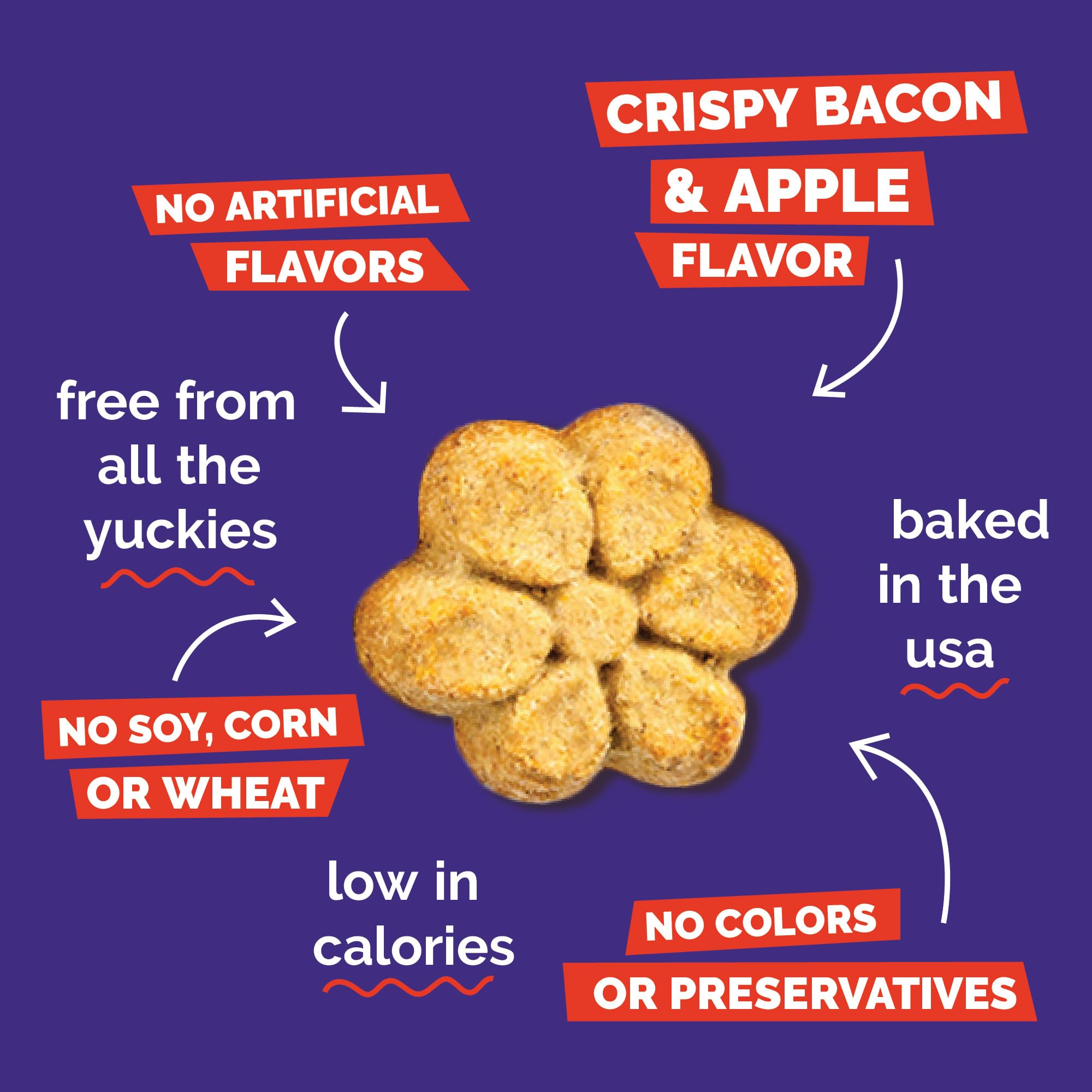 Fruitables Baked Dog Treats, Healthy Pumpkin Treat for Dogs, Low Calorie & Delicious, Free of Wheat, Corn and Soy, Made in The U