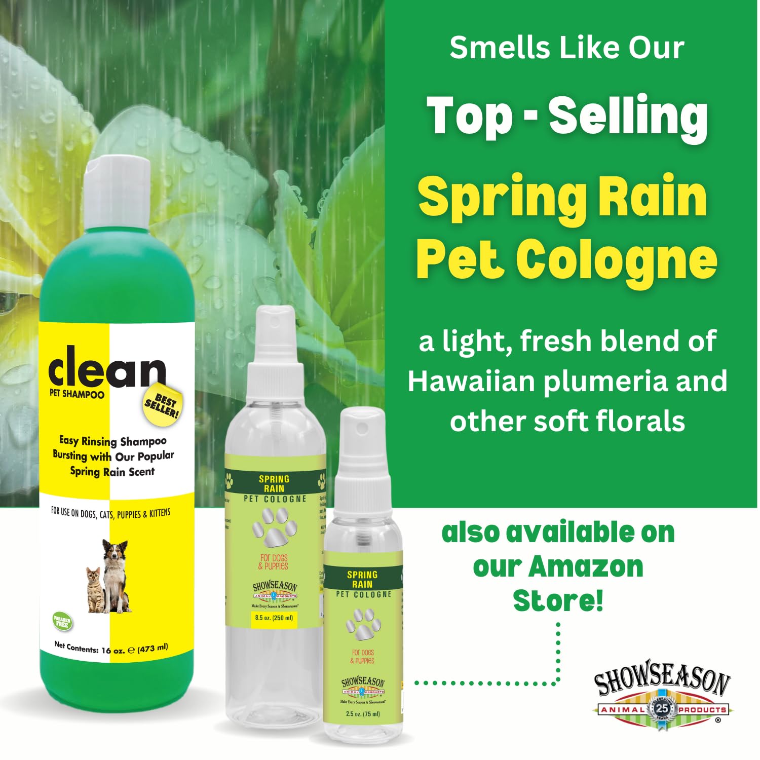 Clean Shampoo For Dogs And Cats With Great Long Lasting Scent 16 Oz. | Cruelty-Free | Paraben-Free | Biodegradable And Non-Toxic