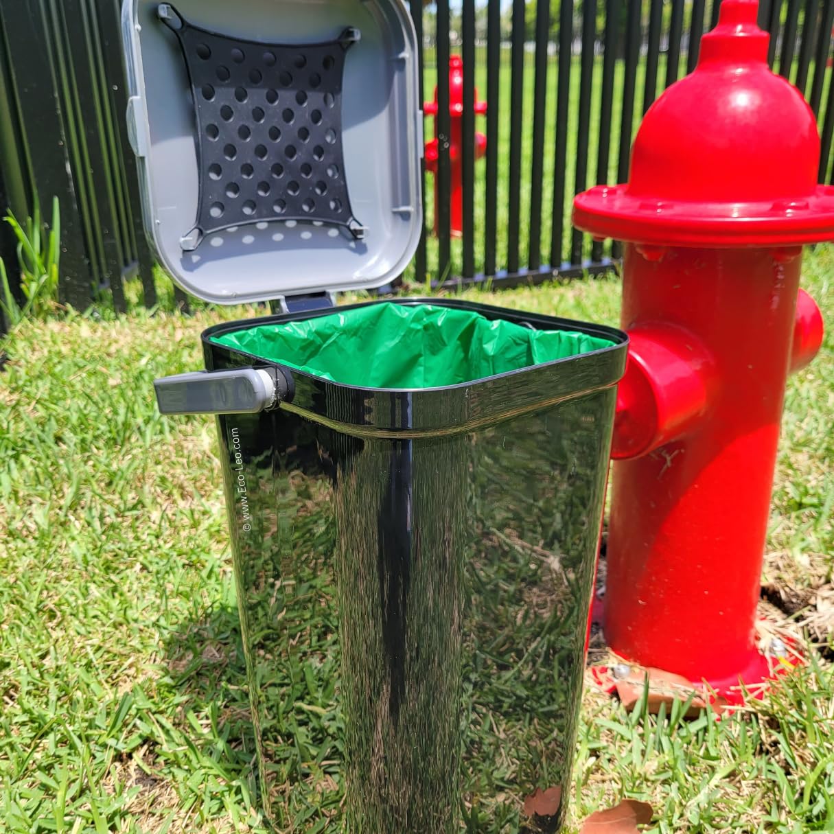 Dog Waste Station/Cat Litter Pail Bags, Petfusion Compatible, Certified Compostable, Plant-Derived, Long & Durable, Replacement