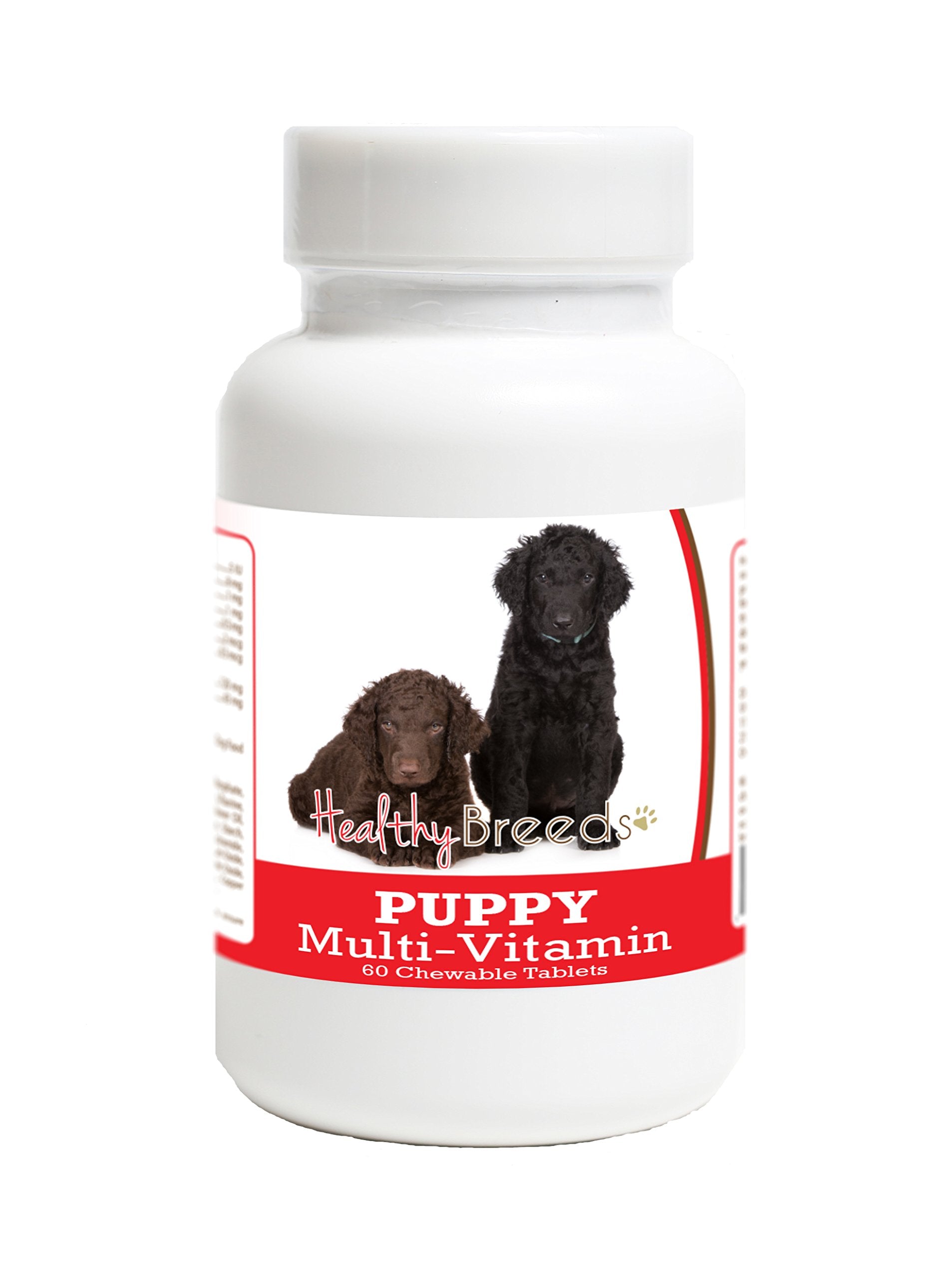 Healthy Breeds Curly-Coated Retriever Puppy Dog Multivitamin Tablet 60 Count