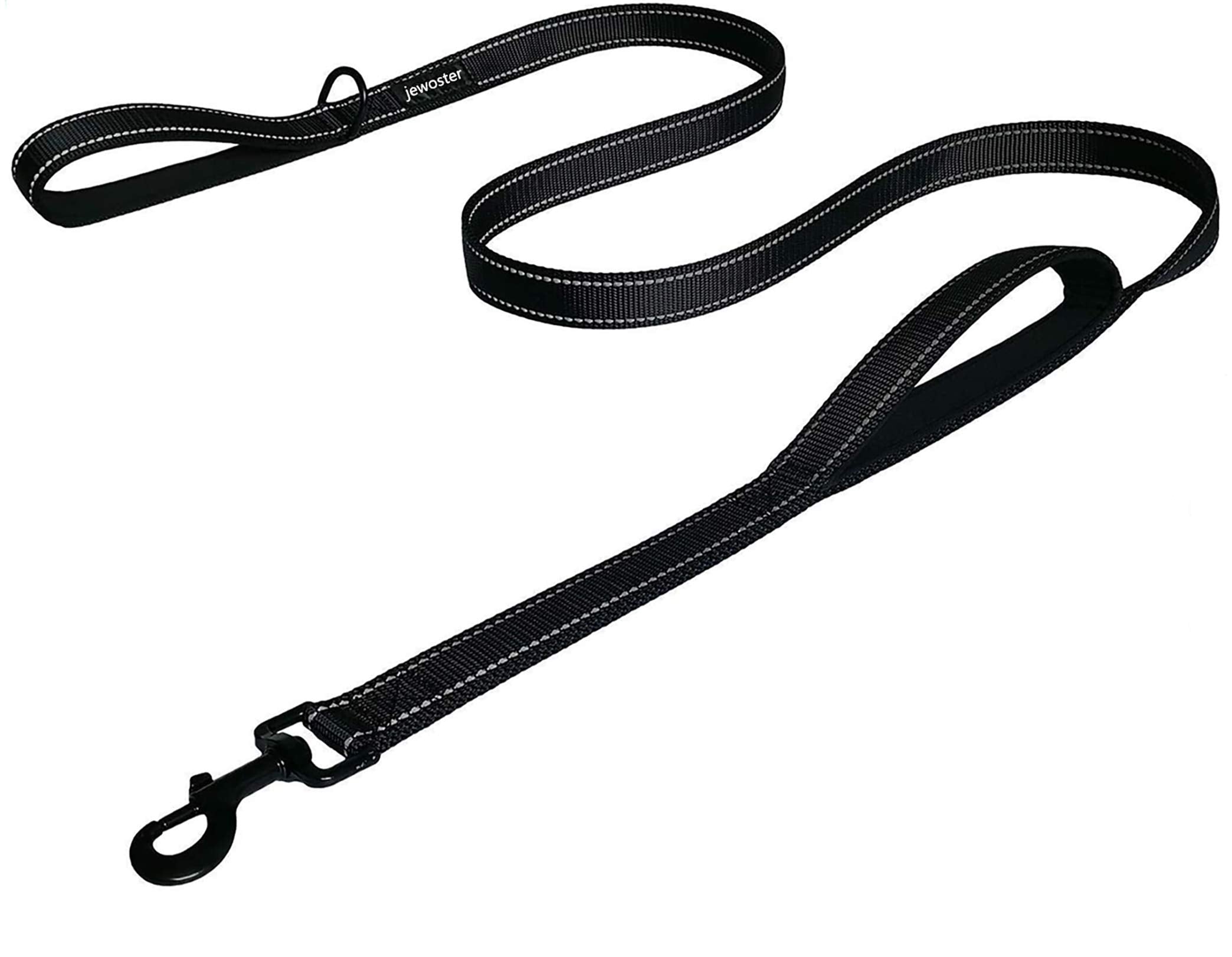 Heavy Duty Dog Leash - 2 Handles By Padded Traffic Handle For Extra Control, 6Foot Long - Perfect For Medium To Large Dogs (6 Ft