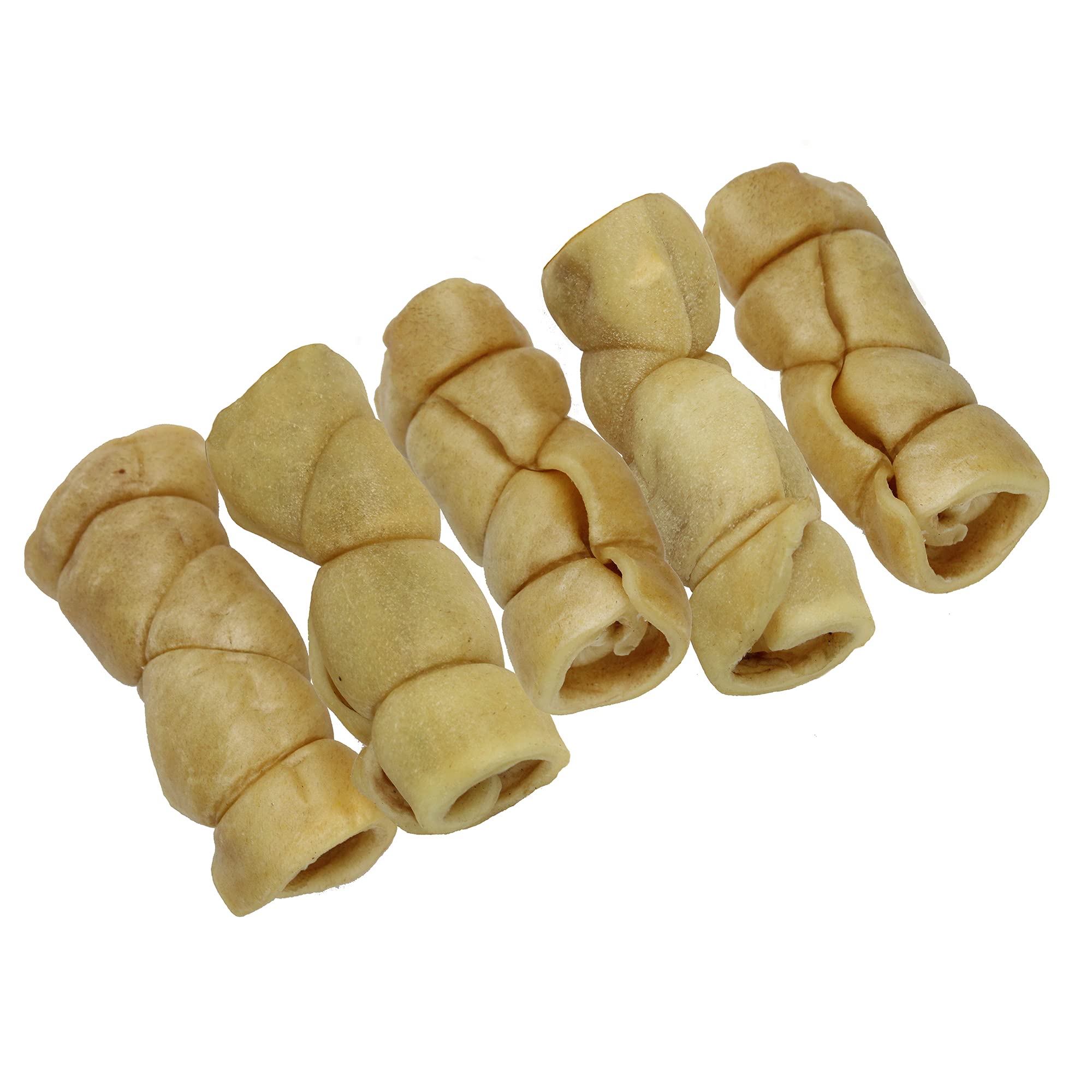 Wild Eats Water Buffalo Retriever Style Cheek Roll 3 Dog Chews-5 Pack (Long Lasting Dog Chews Dog Treats & Dog Bones for Aggress