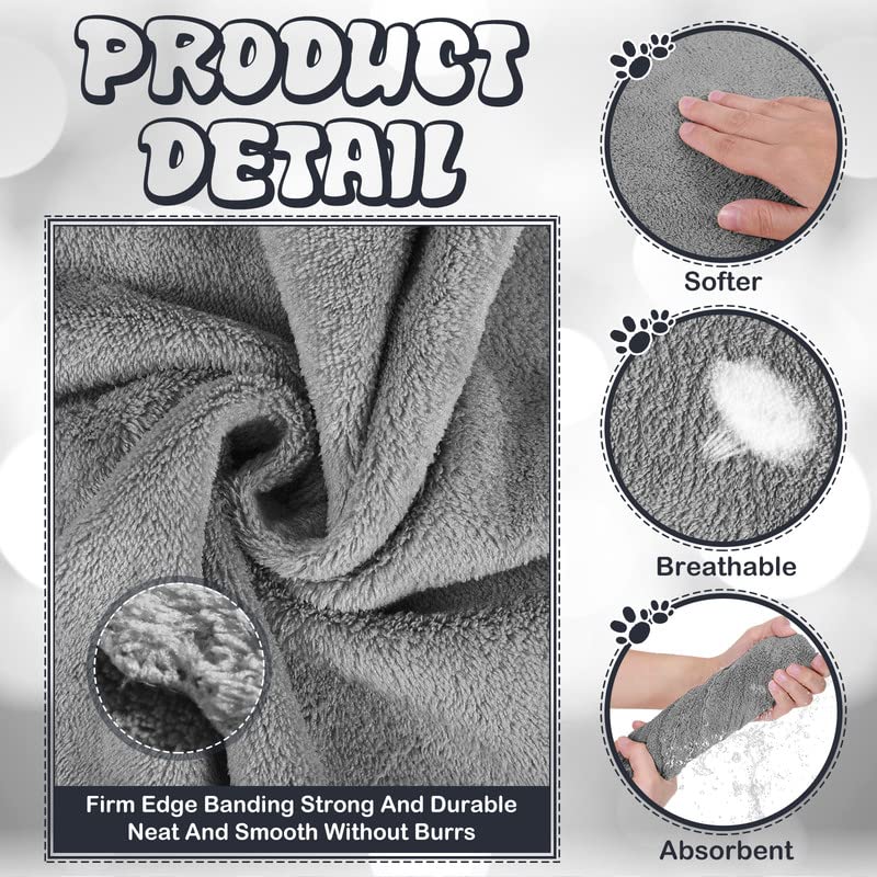 Newwiee 24 Pcs Guinea Pigs Blankets Bunk Pet Microfiber Coral Fleece Cage Liners Absorbent Guinea Pig Bedding Accessories Small