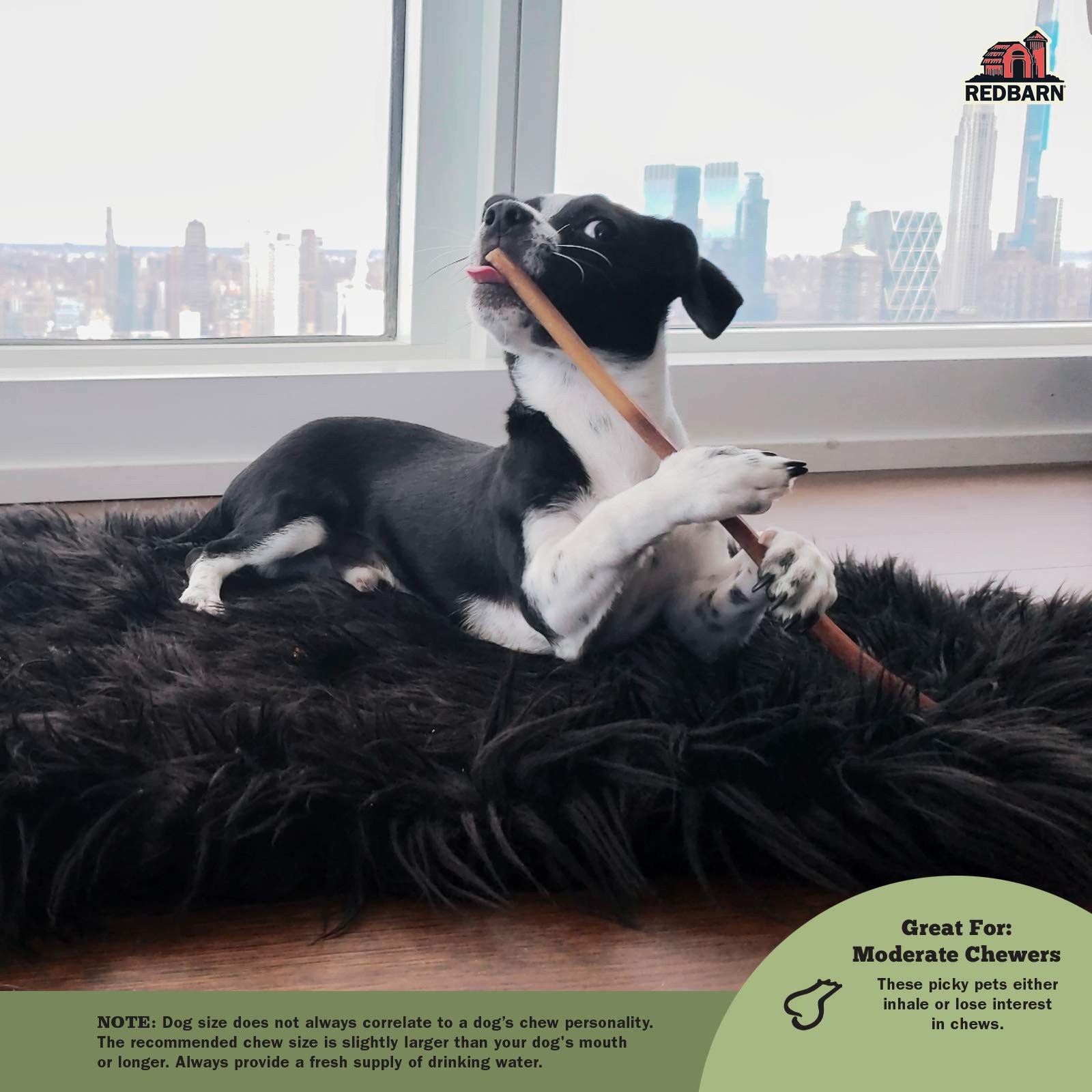 Redbarn 7 Bully Sticks for Dogs, 3-Count, Pack of 9