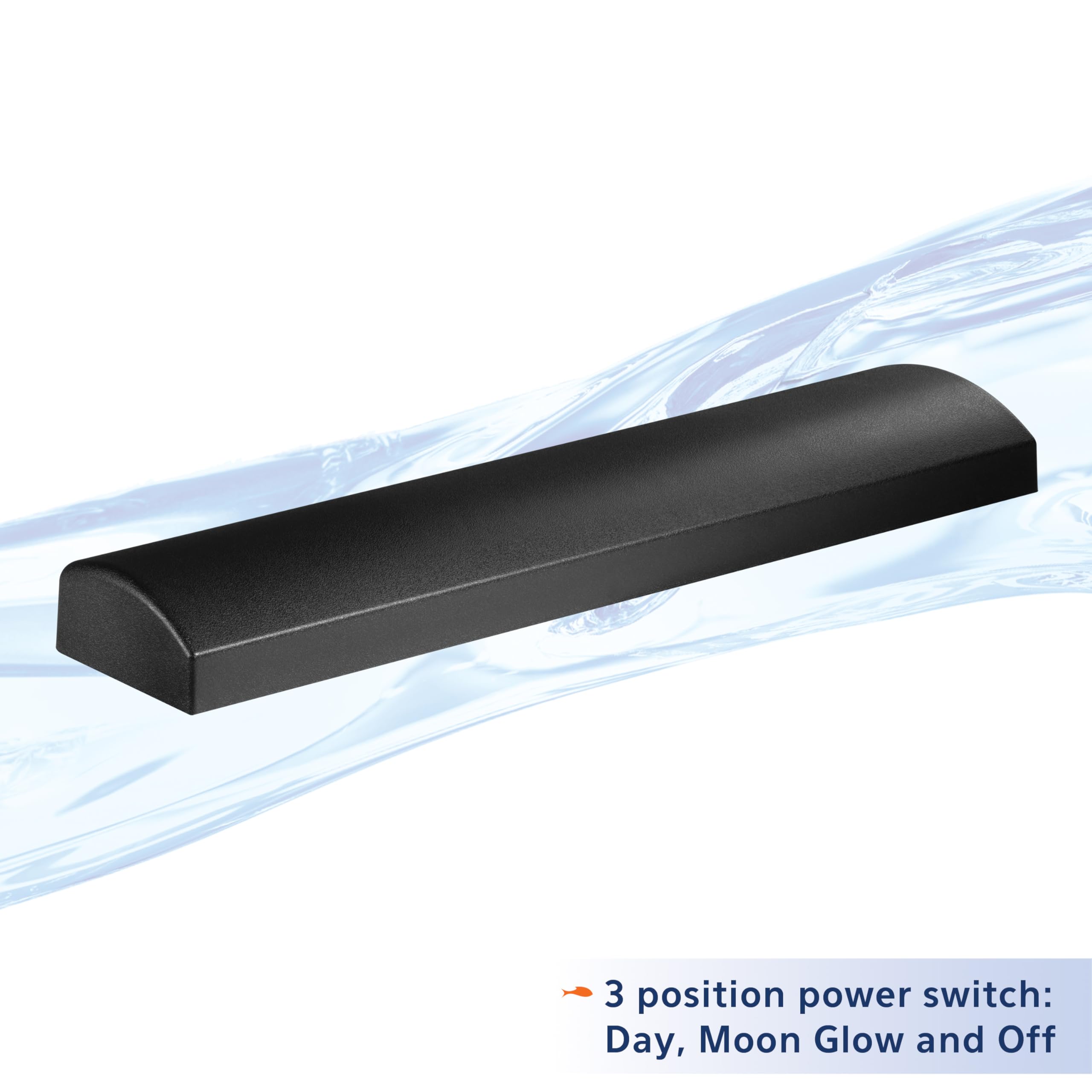 Aqueon LED Fish Tank Aquarium Strip Light Fixture, 20 Inch