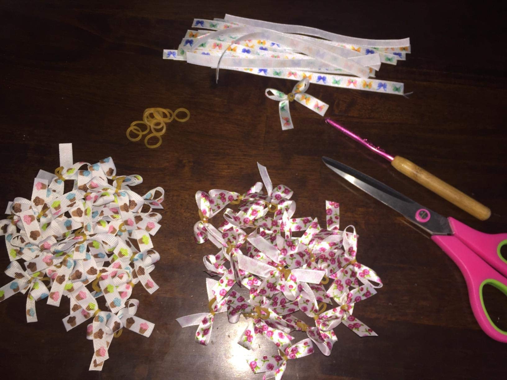 Pet Show 1000Pcs 10Mm Dia. 100G/Pack Bulk Dog Rubber Bands For Hair Grooming Diy Hair Bows Top Knots For Puppies Cats Farm Animals Small Medium Large Dogs