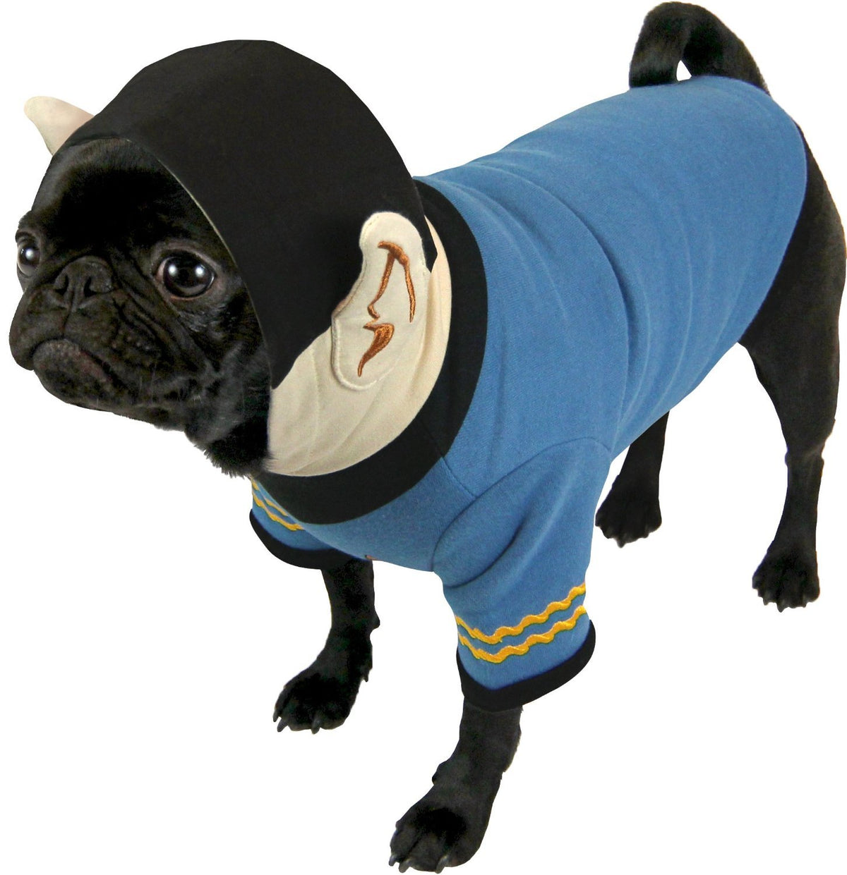 The Coop Star Trek Dog Spock Hoodie, Large