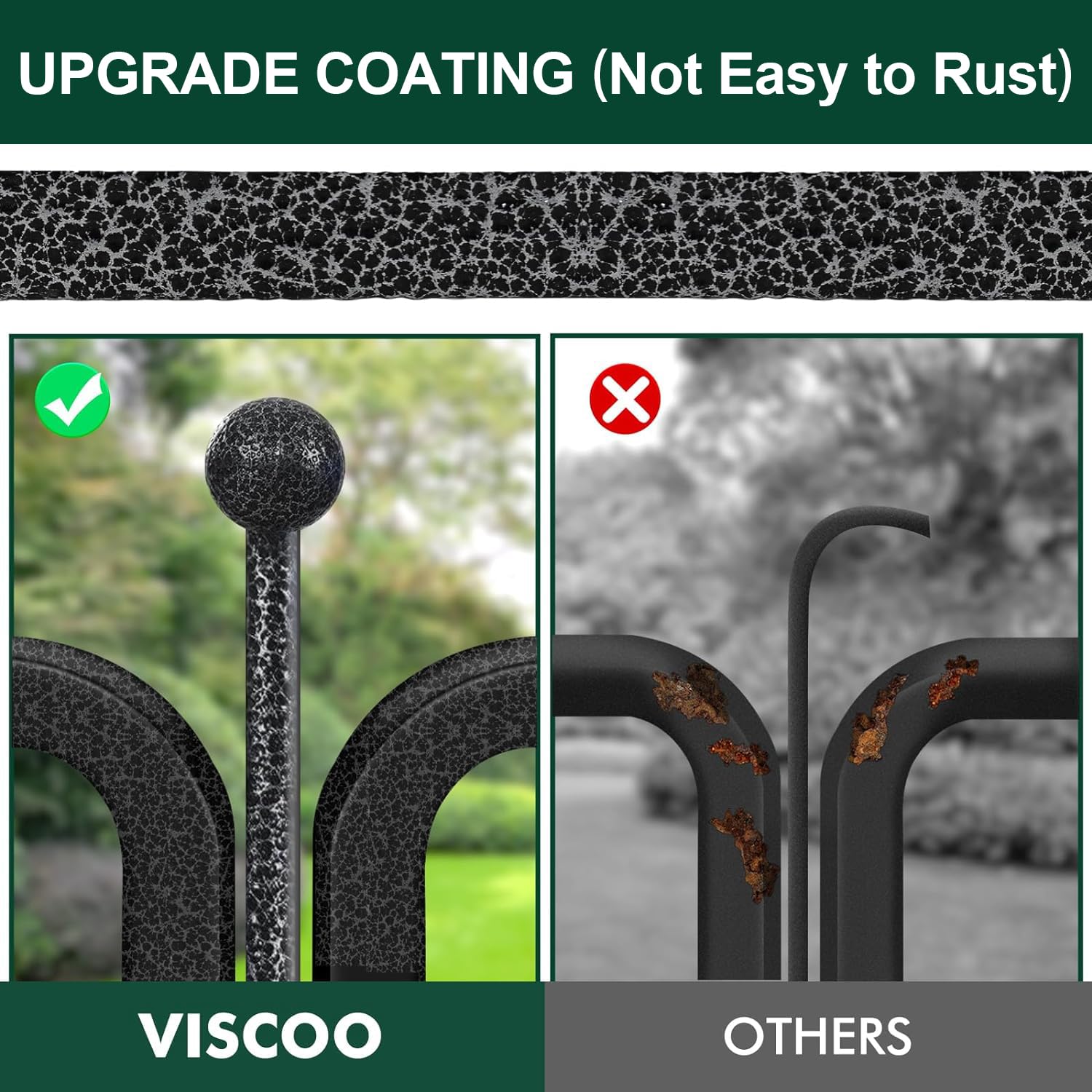 Viscoo Dog Playpen Outdoor, 16 Panels 32'' H Dog Pen Indoor, Metal Dog Fence Outdoor, Pet Fence For Large/Medium/Small Dogs, Ind