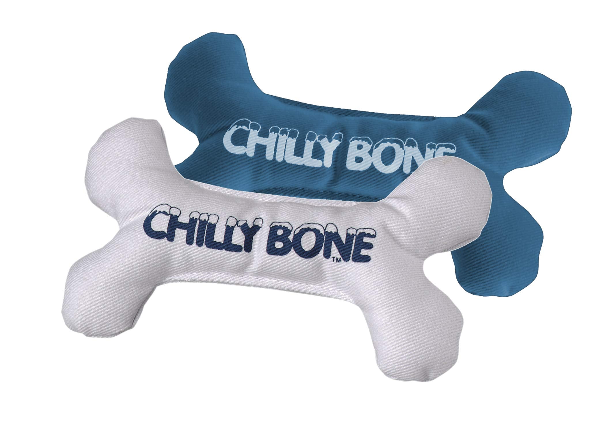 Multipet Chilly Bone Dog Toy - Vanilla-Scented Canvas Freezable Dog Teething Toys - Frozen Dog Toy For Chewing & Playing - Freezable Dog Toy For Dogs (1 Count, 5.5”, Random Color Surprise)
