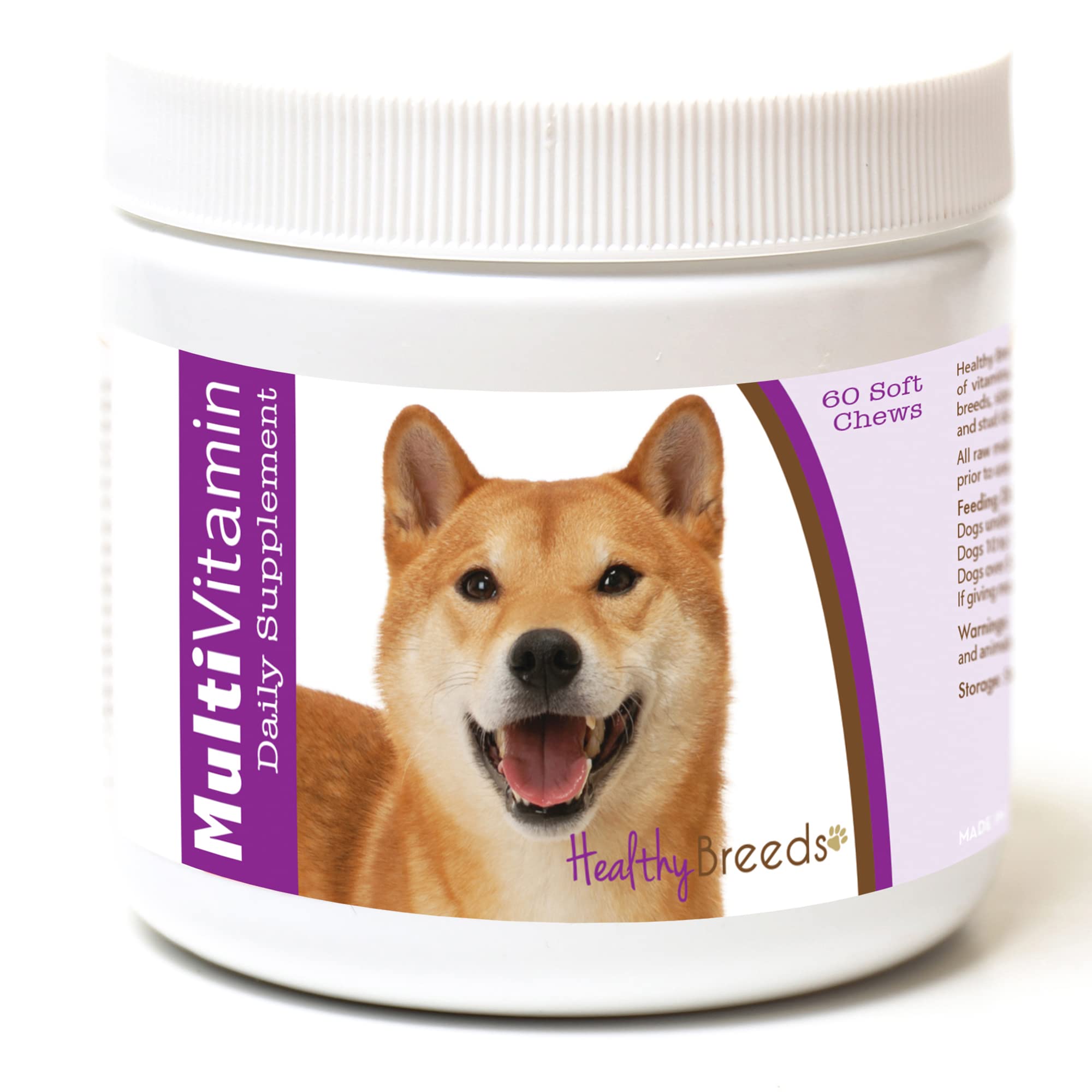 Healthy Breeds Shiba Inu Multi-Vitamin Soft Chews 60 Count