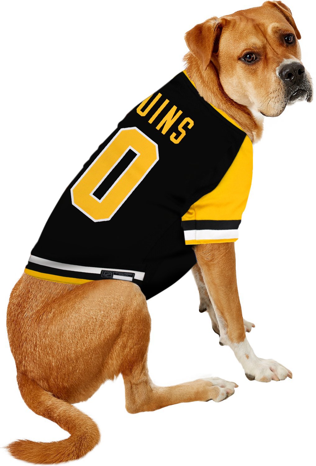 Pets First NHL Pittsburgh Penguins Jersey for Dogs & Cats, Large. - Let Your Pet be a Real NHL Fan!