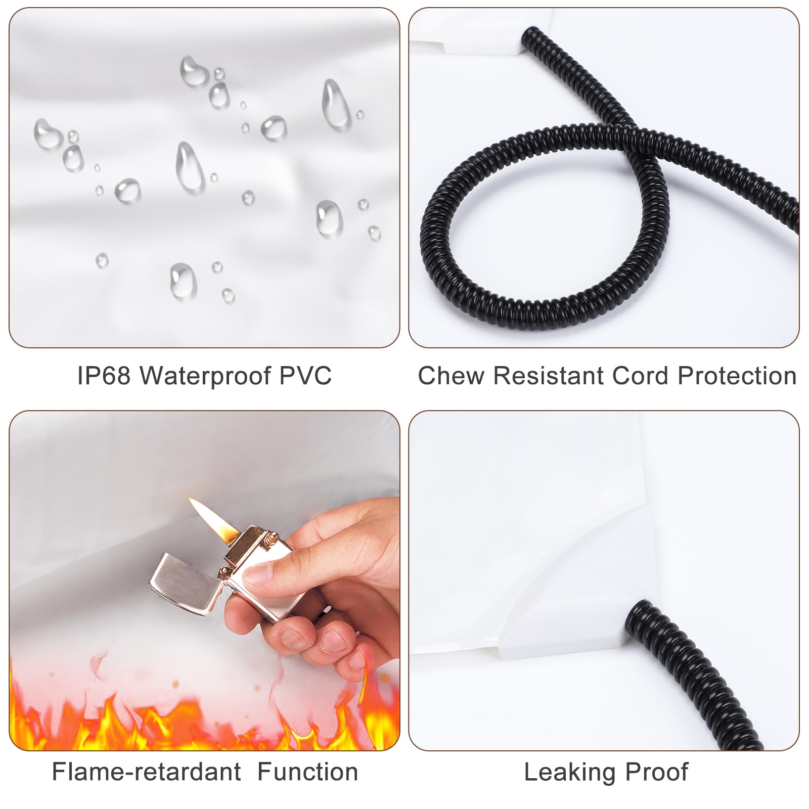 Mixjoy Pet Heater, 11-Temperature Dog Heating Pad With Timer, Indoor Heated Bed For Dogs & Cats, Washable Cover, 35''X24''