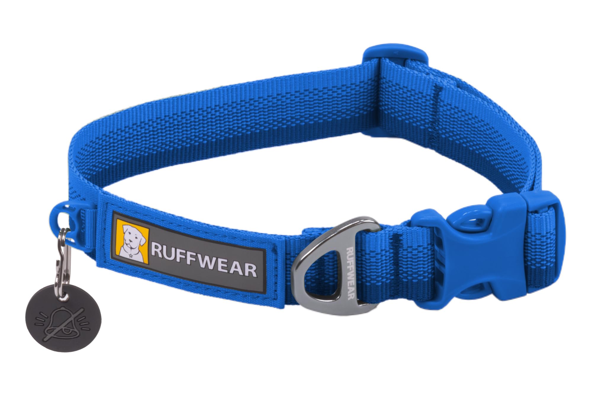 Ruffwear, Front Range Dog Collar, Durable And Comfortable Collar For Everyday Use, Blue Pool, 14''-20''