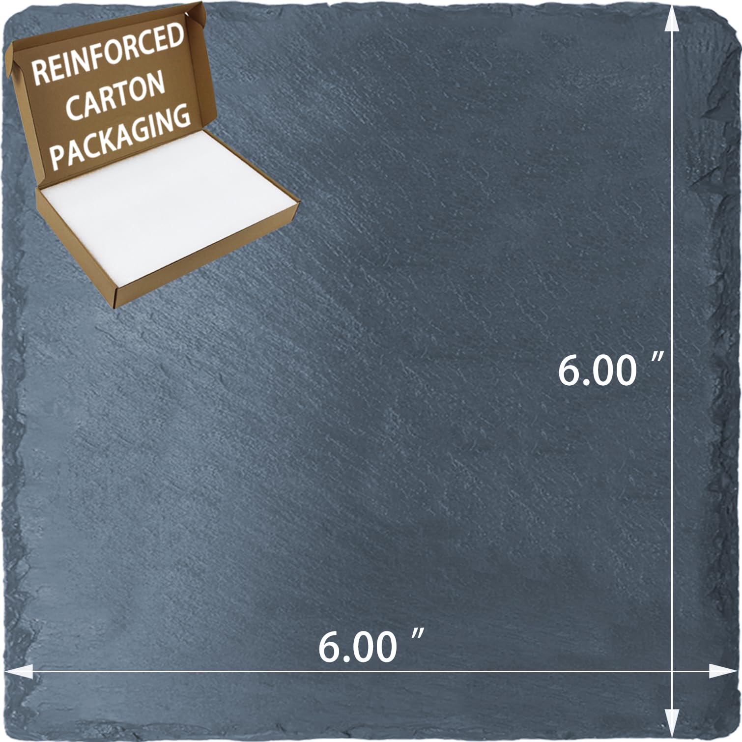 Inoscind Reptile Basking Platform 6    6'', Extra Large Reptile Slate, Basking Rock, Slate Tiles Rocks For Reptiles, Terrarium B