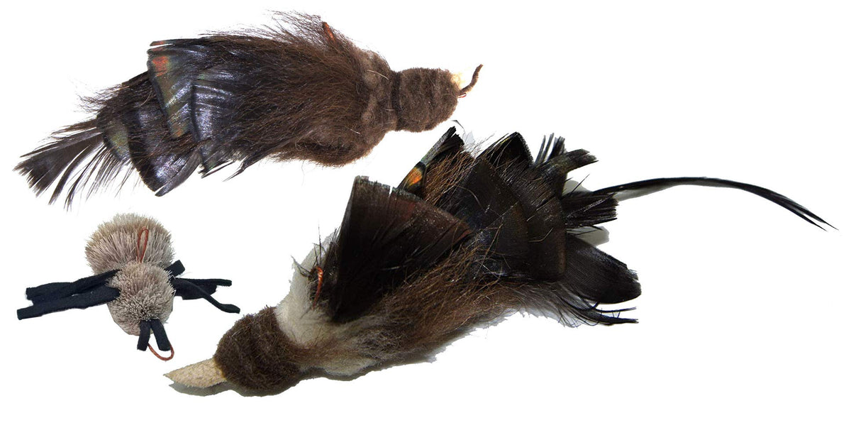 Big Sky Cats Bird And Spider Pack Refill/Attachment (Magpie, Crow And Deer Spider) - Fits Wildcat And Popular Bird, Mouse And Catcher Type Wands/Poles