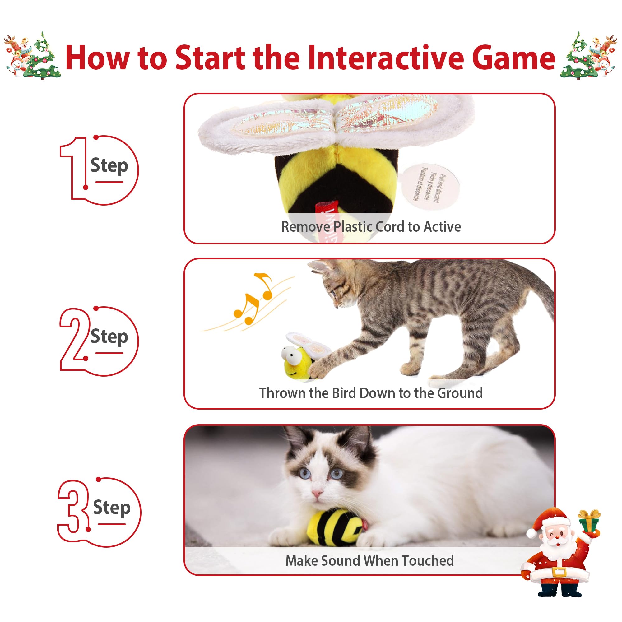 Gigwi Interactive Squeaking Cat Toy