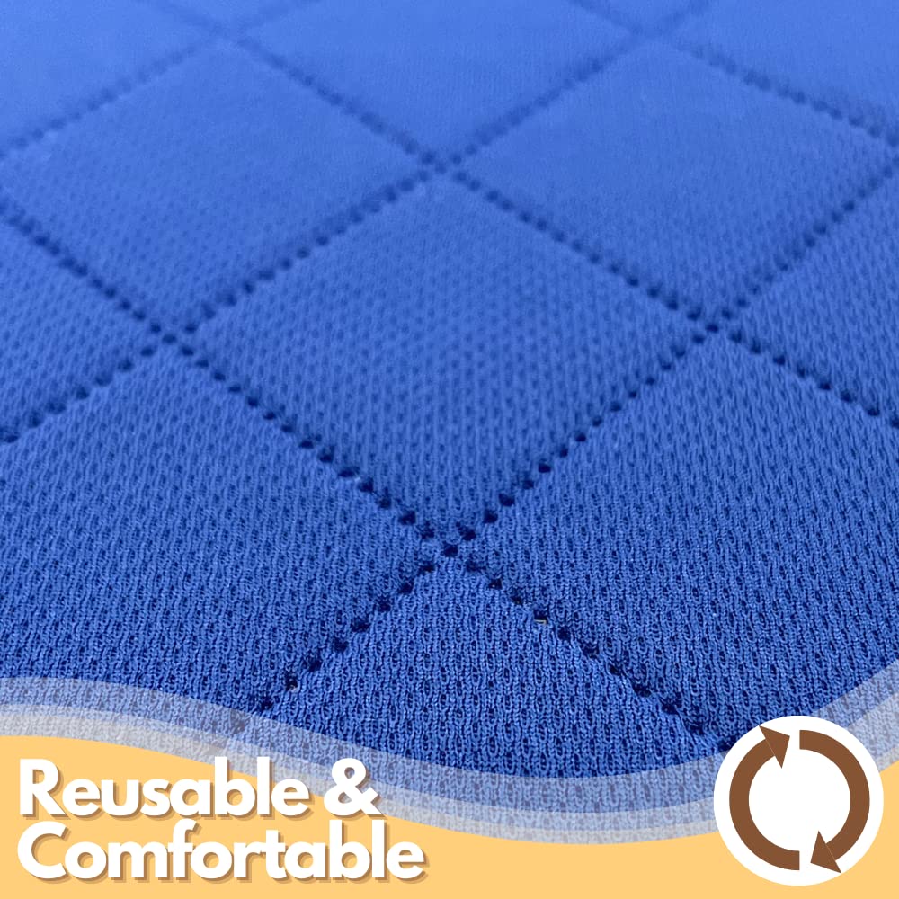 Tierecare Dog Playpen Mat Pee Pad For Puppy Cat Octagon Shape Non-Slip Washable Whelping Pads Leakproof Potty Training Pads Reusable Absorption Pet Cage Liner