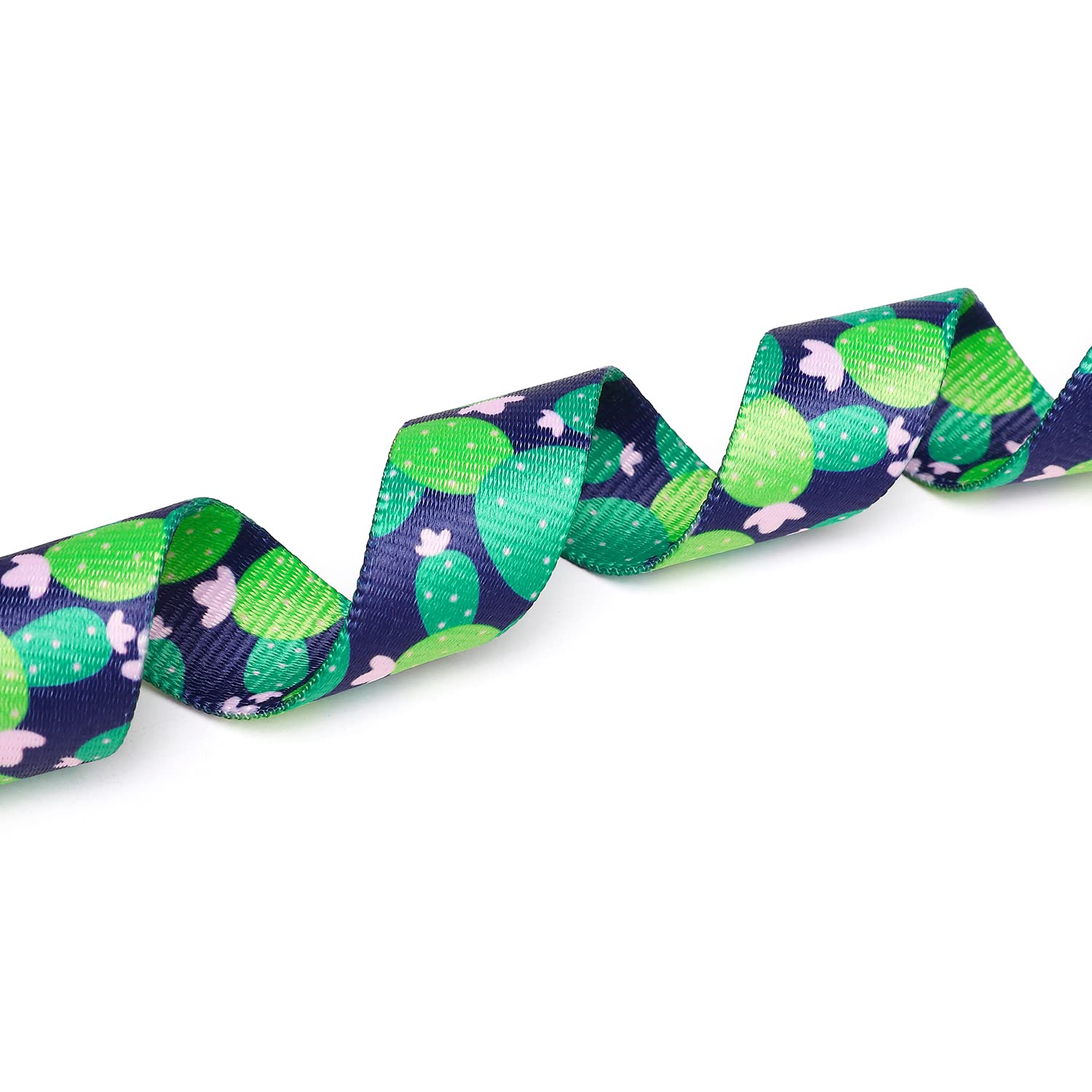 Mercano Adjustable Dog Collar - Special Design Patterns, Soft Nylon Comfortable Durable Pet Collar For Small Medium Large Dogs (L, Cactus)