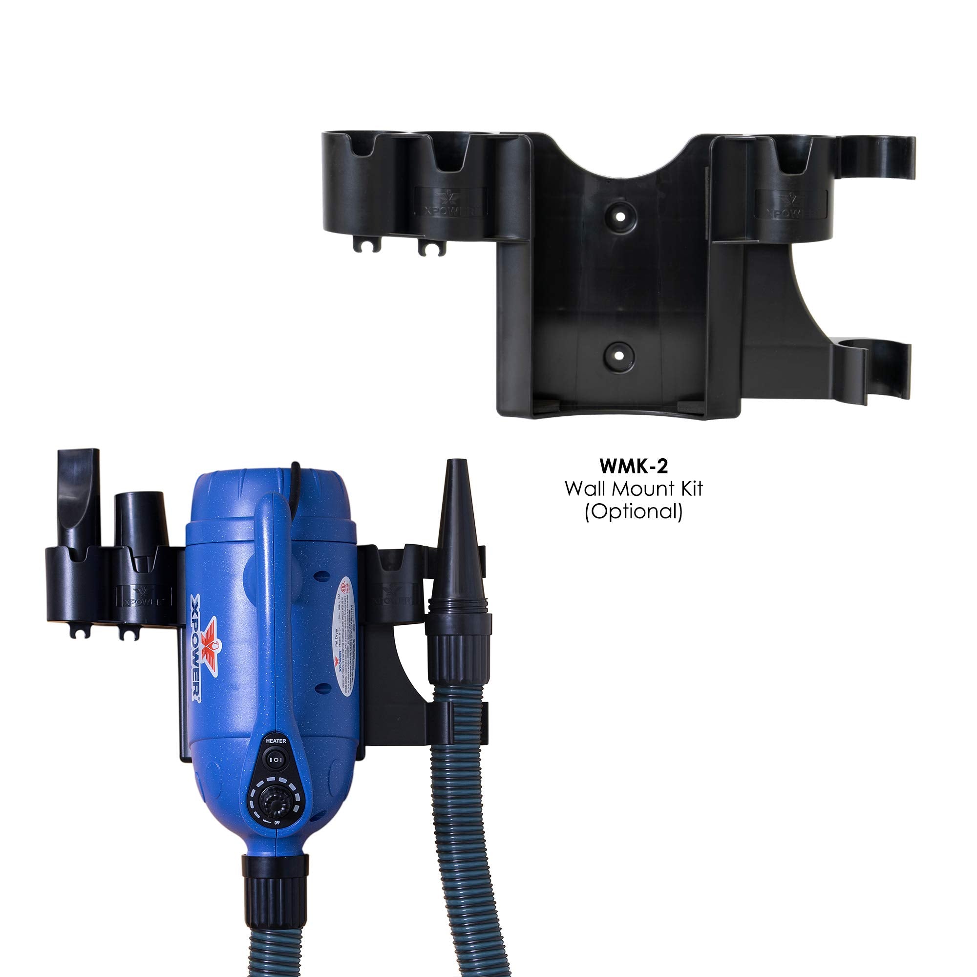XPOWER B-24 Professional Pet Grooming Force Dryer with Powerful and Quiet Motor, Variable Speed and Extra Heat, Versatile For All Coats and Breeds -Like New