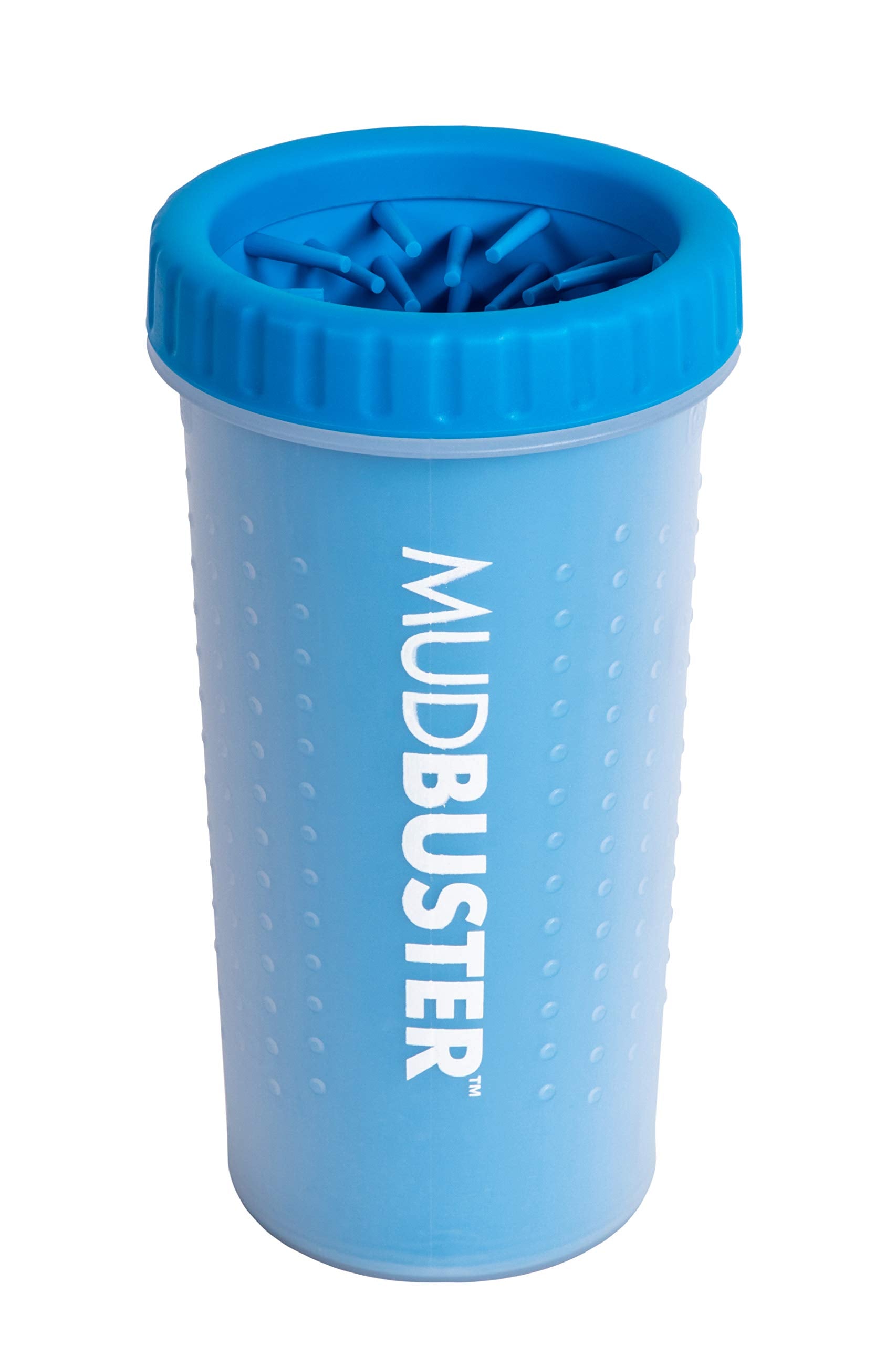 Dexas Mudbuster Portable Dog Paw Washer/Paw Cleaner, Large, Pro Blue