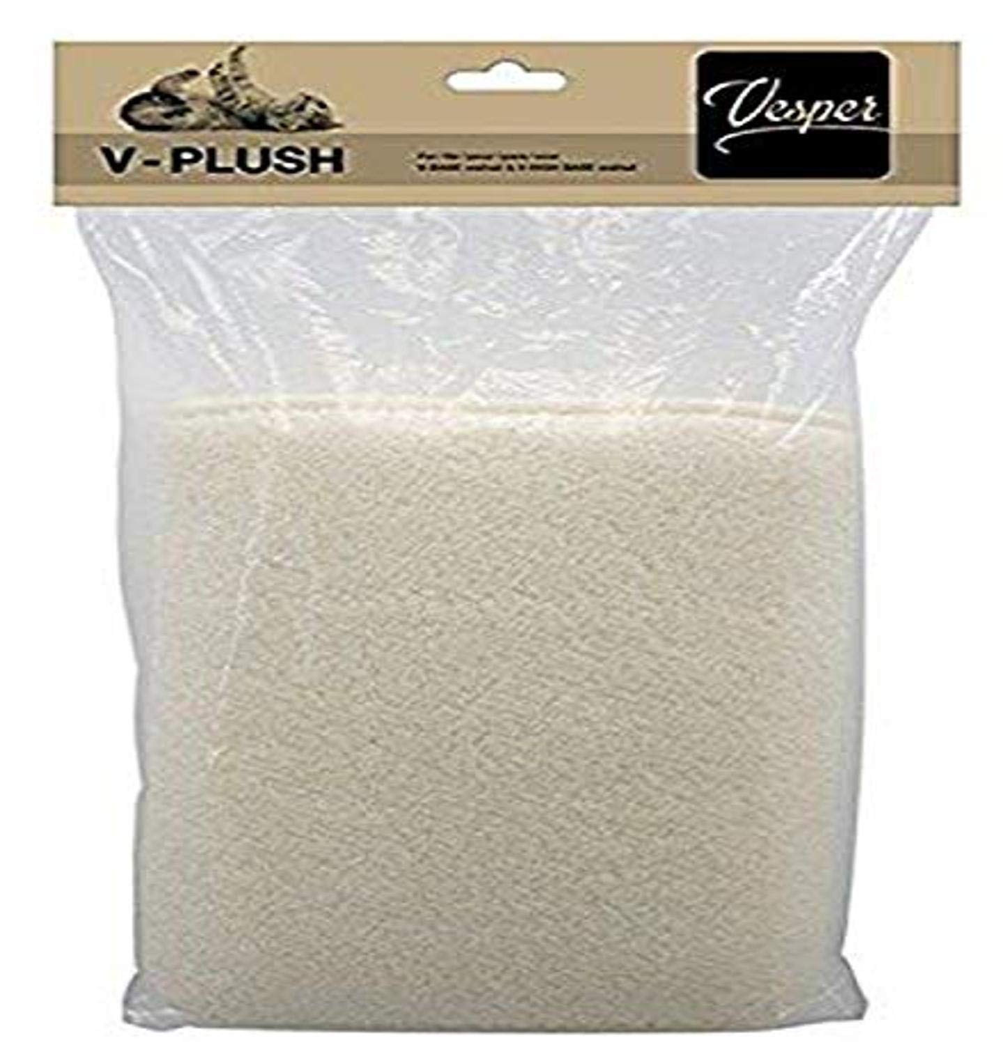 Catit Vesper V-Plush, Replacement Part For V-Base (52042) & V-High Base (52045) Scratching Pad, 11.2'' X 22.4'', Walnut