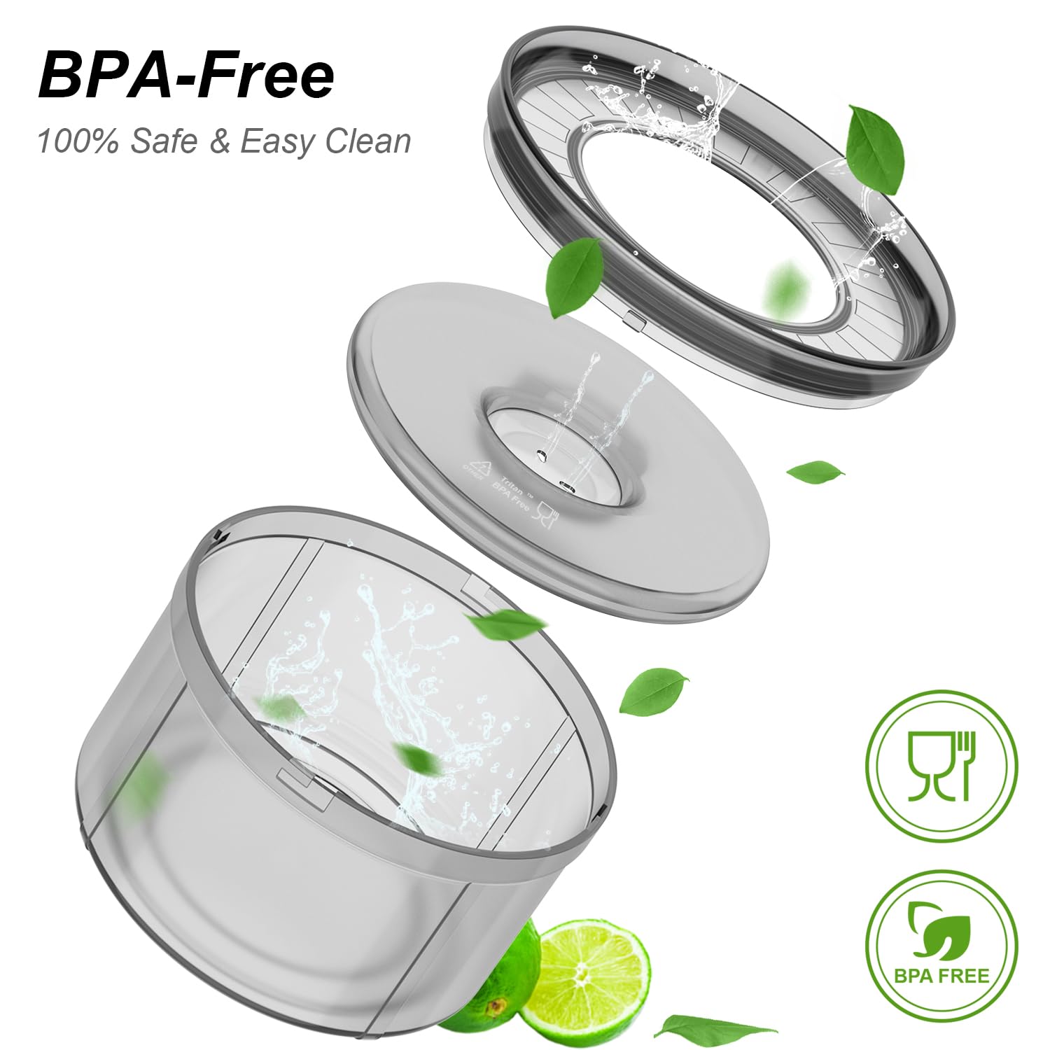 1Gallon Dog Water Bowl No Spill, 3.8L/128Oz Large Capacity, Spill Proof Dog Bowl Bpa-Free, No Splash Water Bowl With Non-Slip Base, Slobber Stopper Water Bowl For Messy Drinkers [Anti Digging Lip]