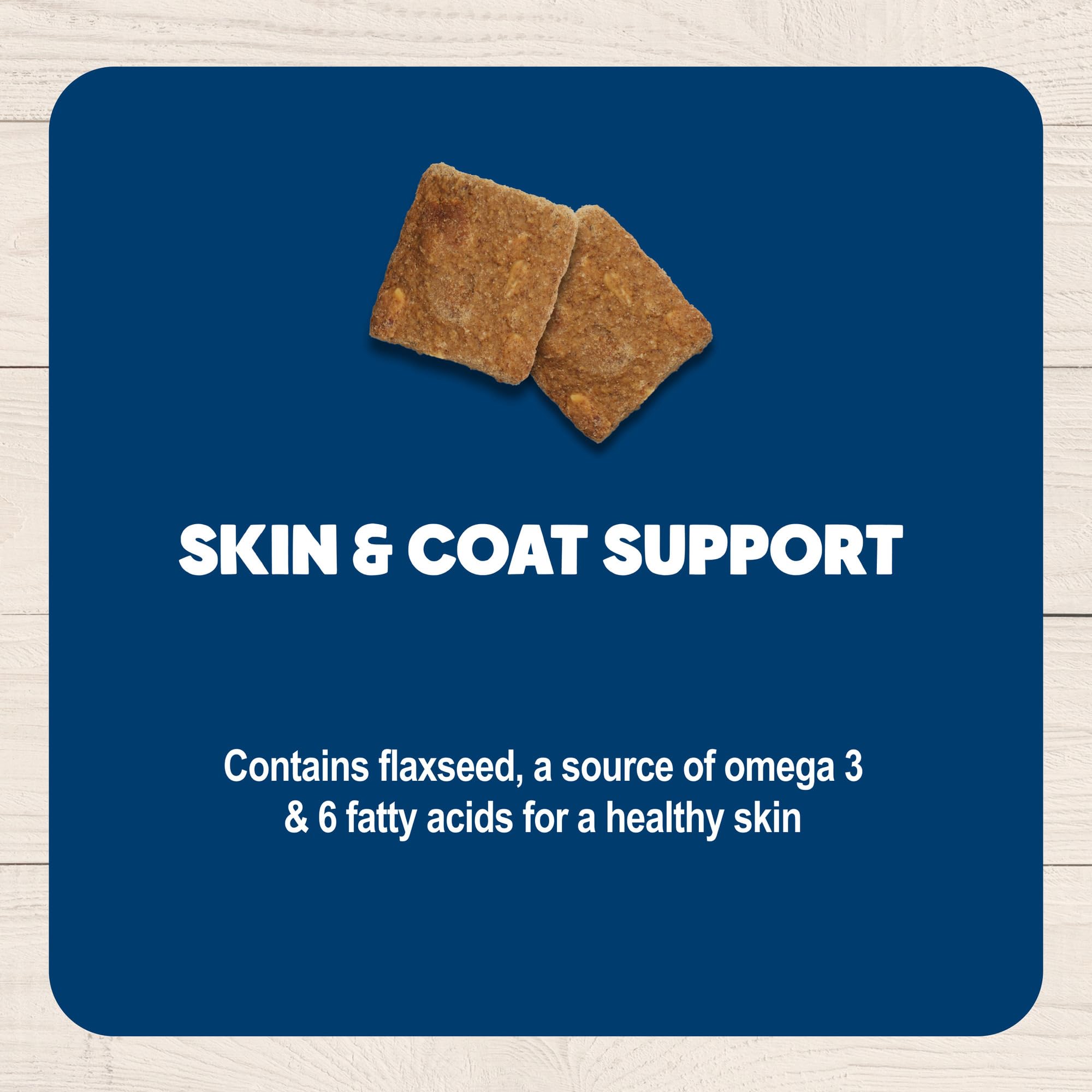 Blue Buffalo BeneBars Skin & Coat Support Dog Treats with Omega 3 & 6 Fatty Acids, Made with Natural Ingredients, USA Chicken &