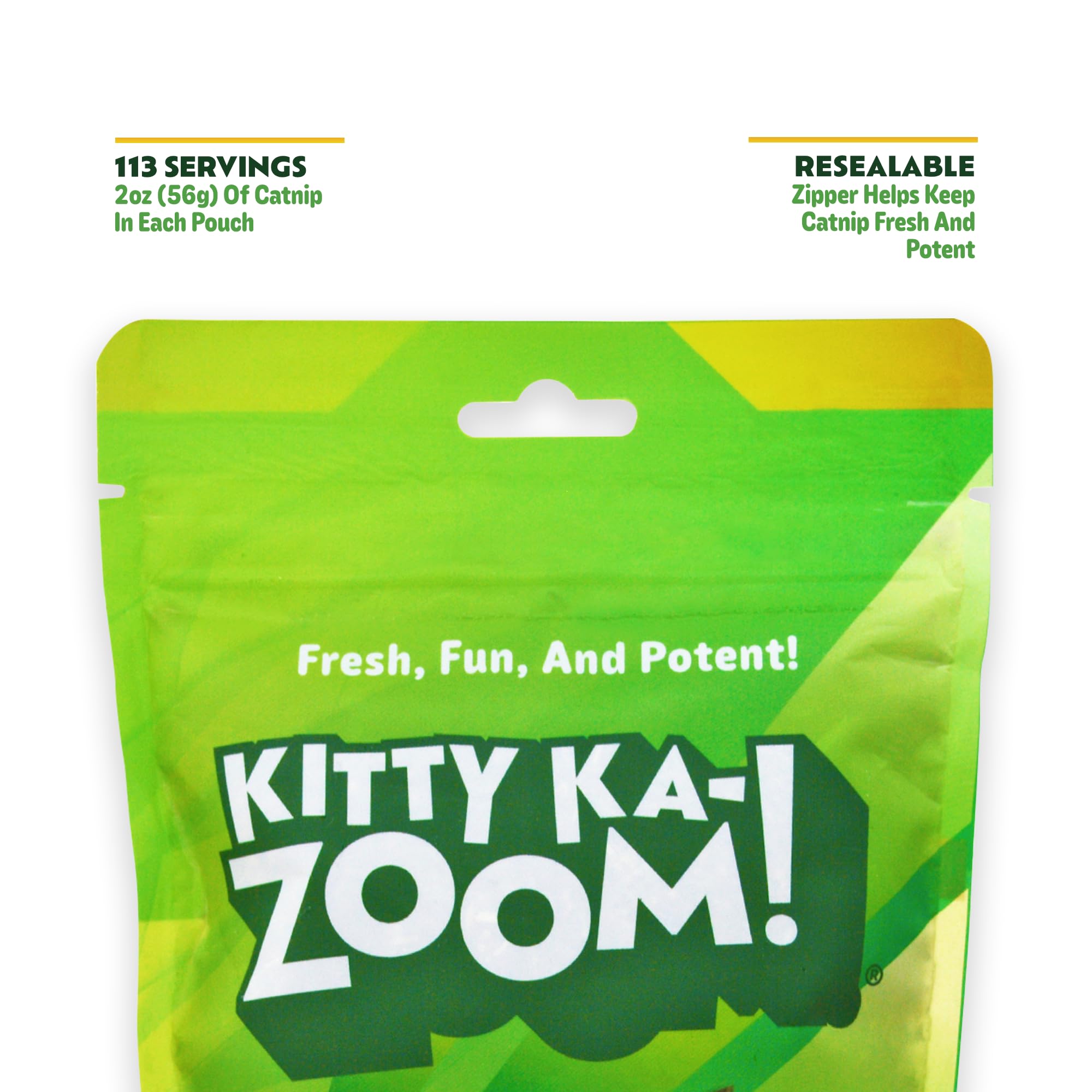 Kitty Ka-Zoom Catnip Craze - Catnip Grown In Canada And The Usa
