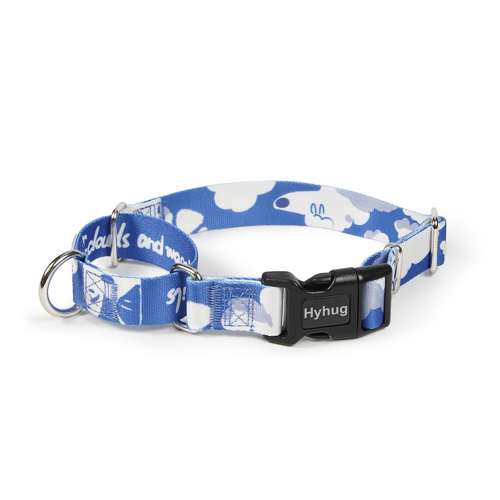 Hyhug Design Pattern Martingale Collar For Small Dogs Escape - Proof| No Slip Durable For Outdoor Use, Ideal For Training & Dail