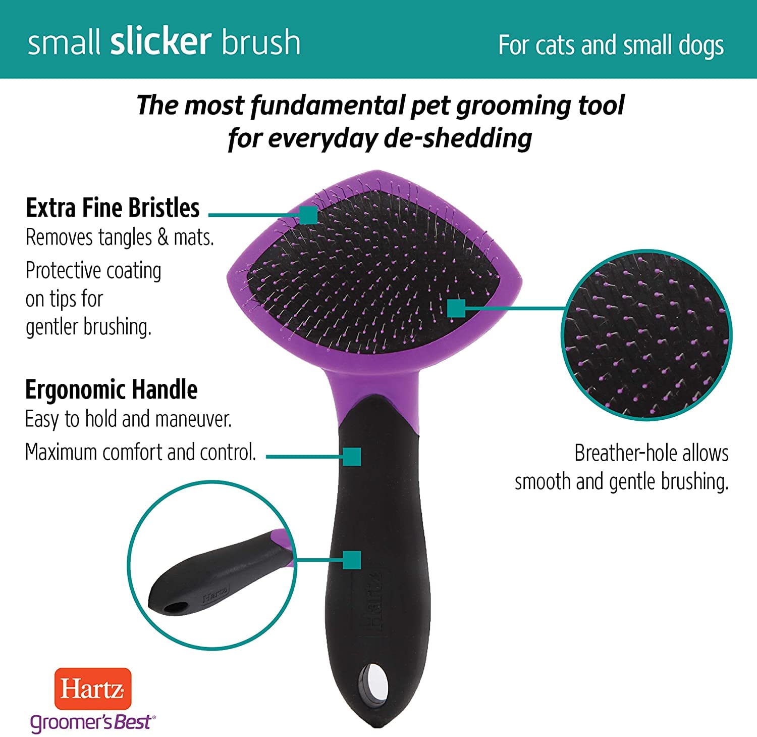 Hartz 12411 Slicker Brush For Cats