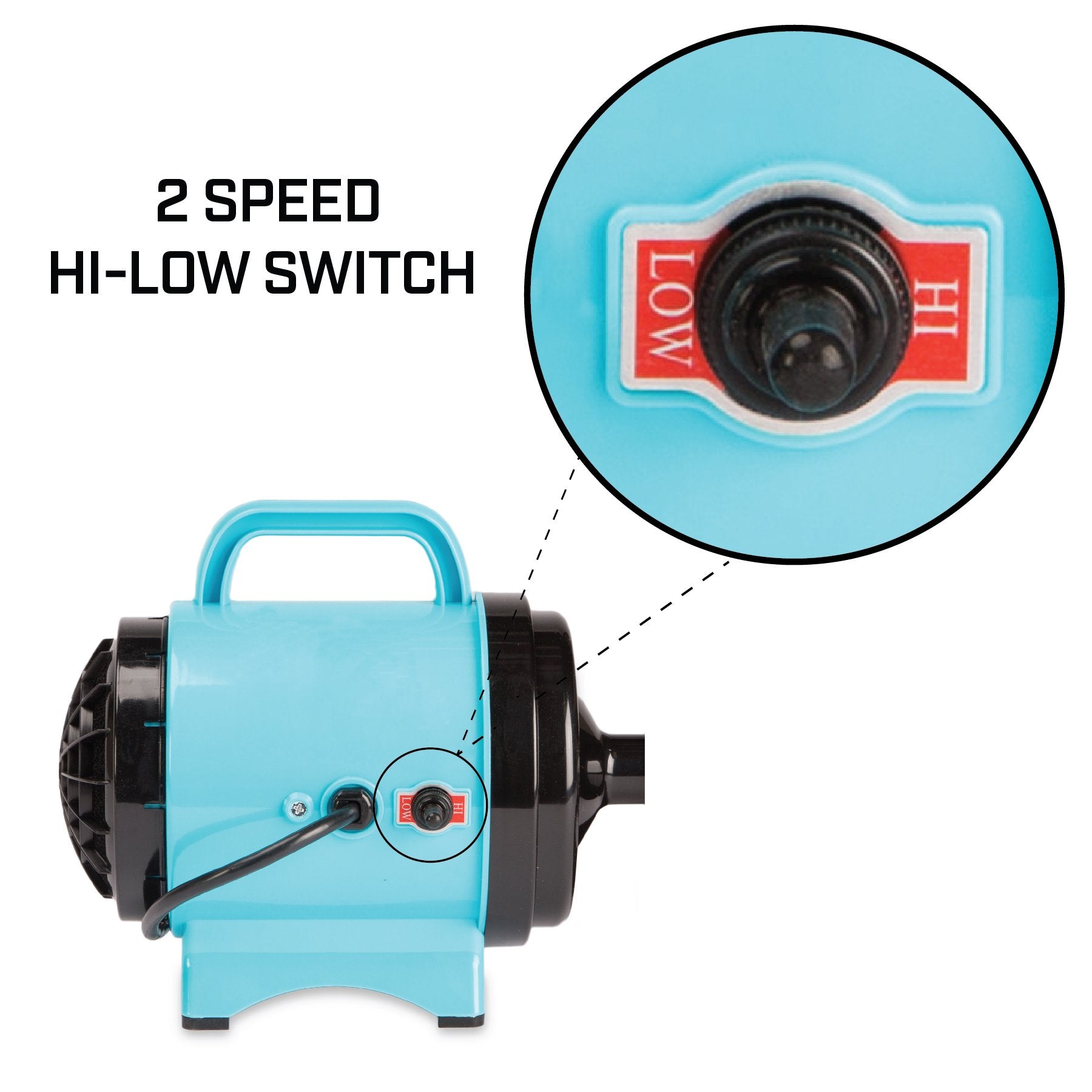 B-Air Fido Max 1 Dog Dryer, 7 Piece Set - Premier Grooming Collection in Hot Pink for Professional Pet Grooming