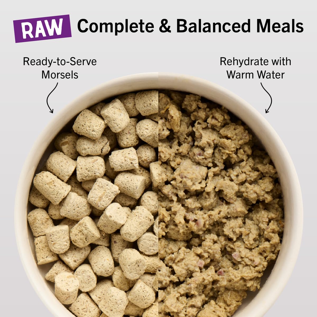 Stella & Chewys Freeze-Dried Raw Cat Dinner Morsels - Premium Pork Recipe with 98% Responsibly-Sourced Meat & Organs - Natural
