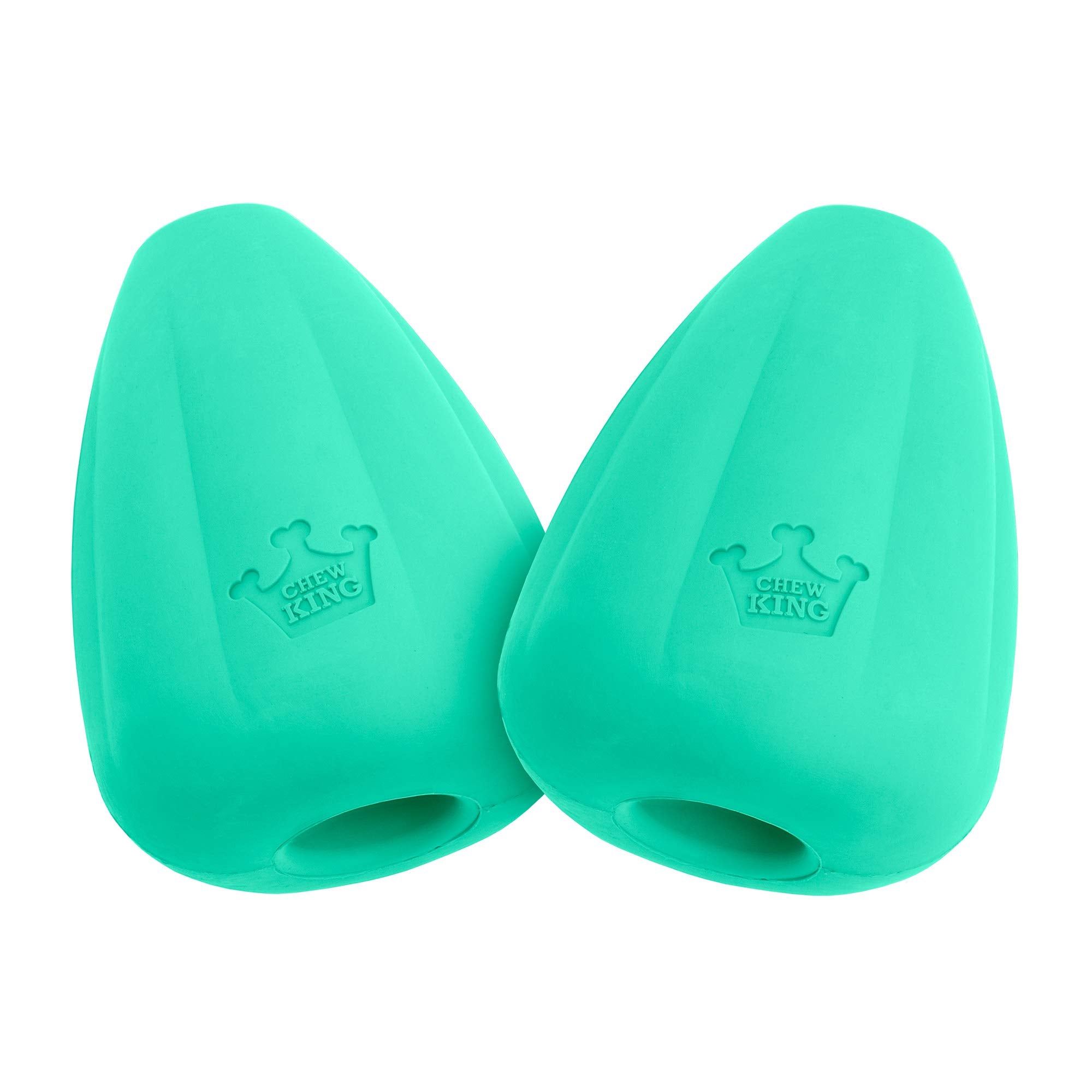 Chew King Premium Treat Dog Toy, Xl, Extremely Durable Natural Rubber Toy, Pack Of 2, All Breed Sizes
