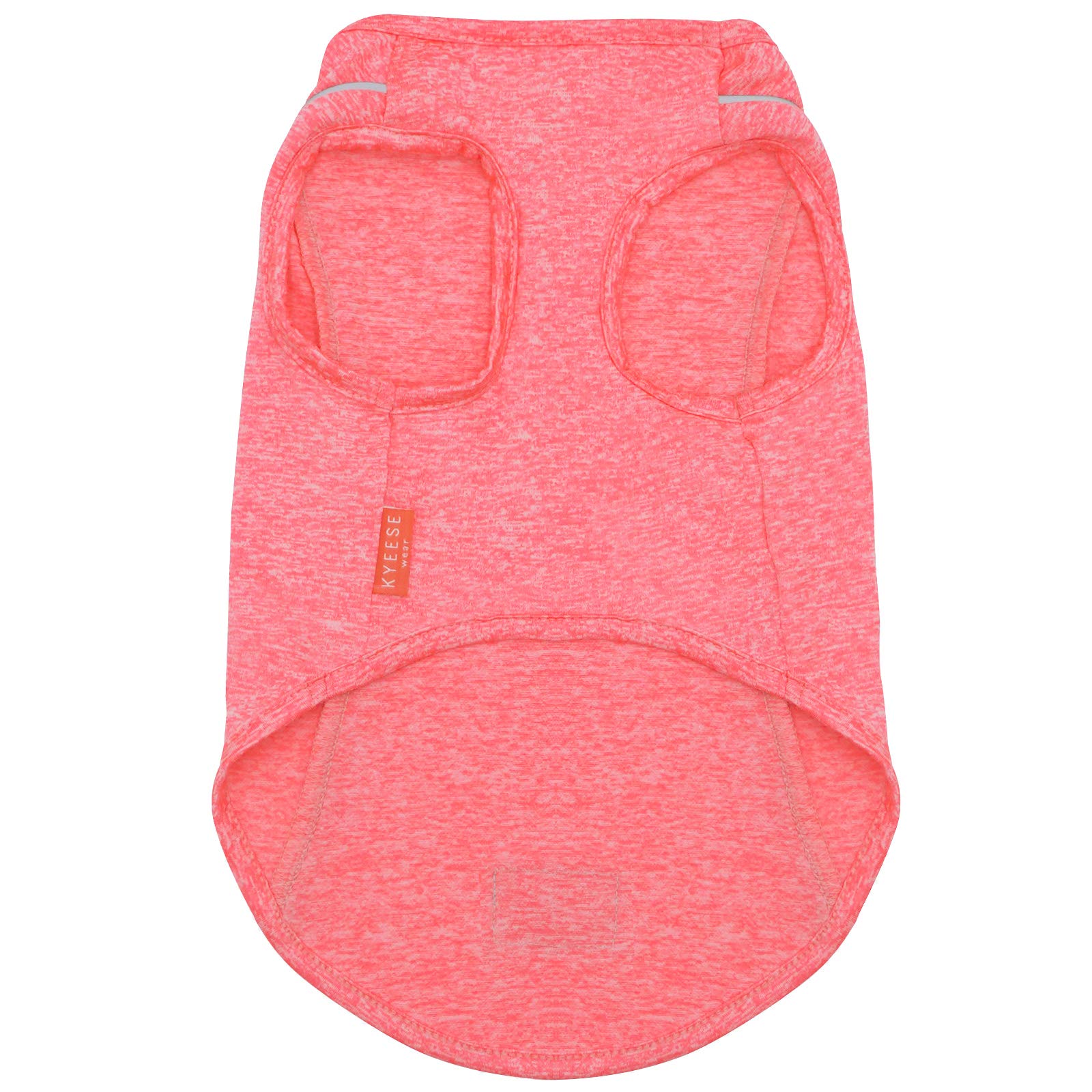 Kyeese Dogs Shirts Quick Dry Reflective Lightweight Soft Sun Protection Dog T-Shirt Tank Top Breathable Sleeveless Vest Dogs Tee For Medium Dogs