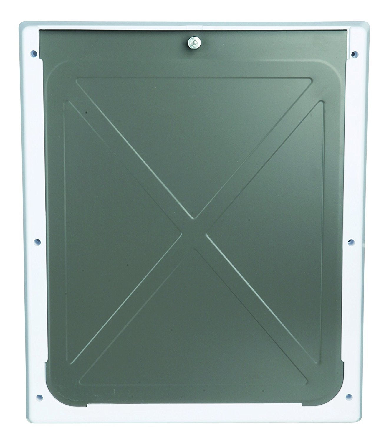 Trixie Pet Products 2-Way Locking Dog Door, Medium To X-Large Dogs, White