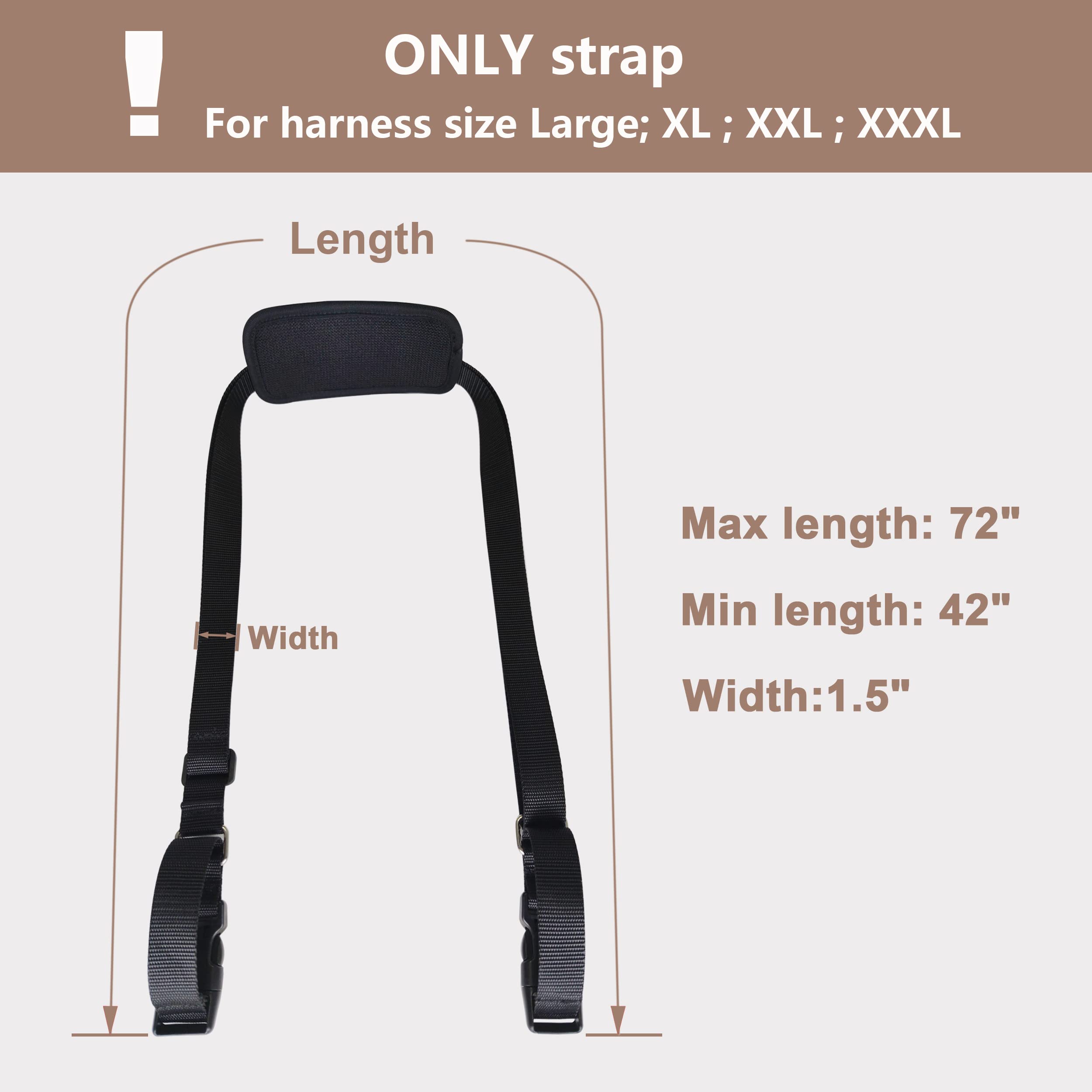Coodeo Strap For Dog Lift Harness (Strap-1.5'')