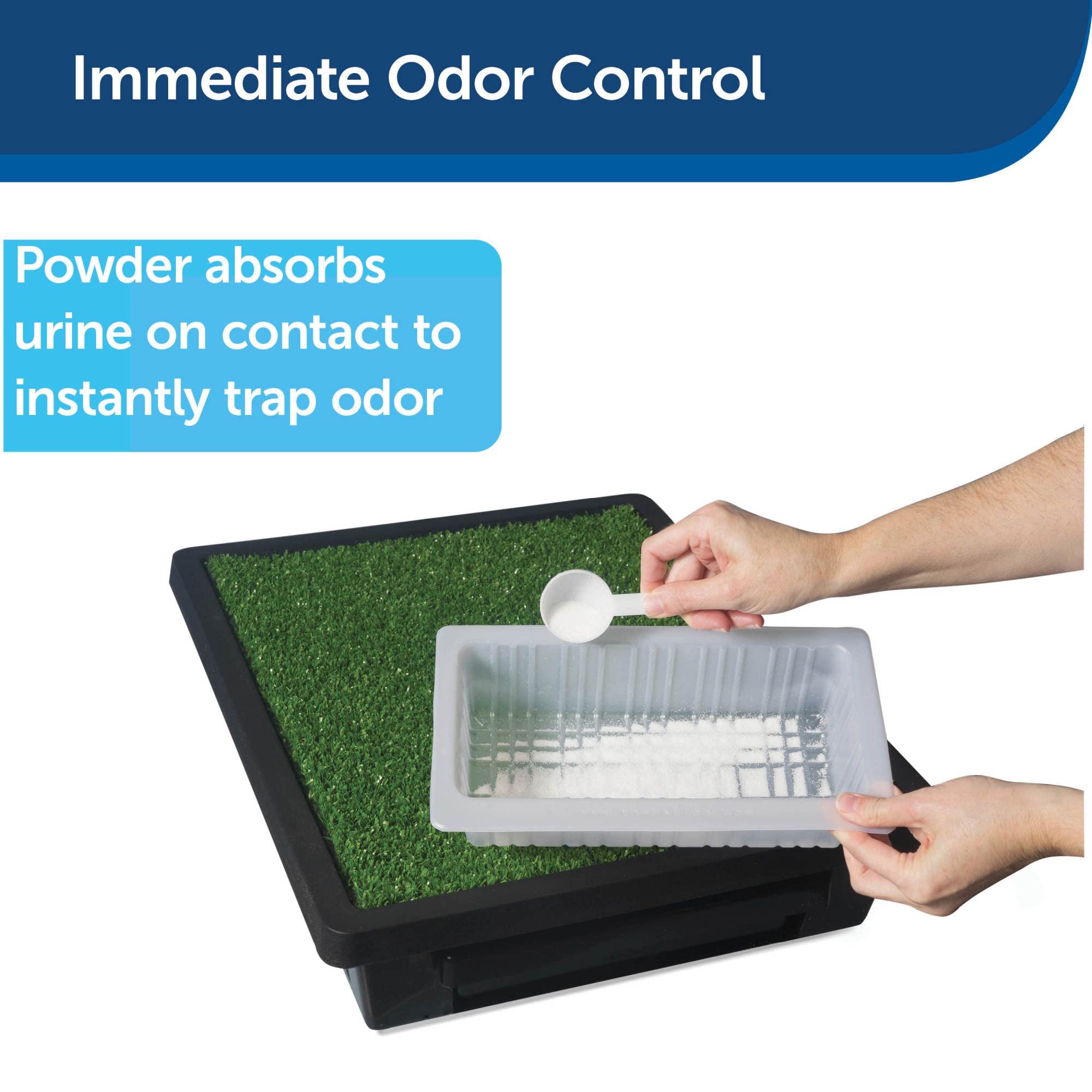 Petsafe Pet Loo Pee-Pod With Sponge - 7-Pack - Indoor Toilet Tray For Pets - Urine Disposal