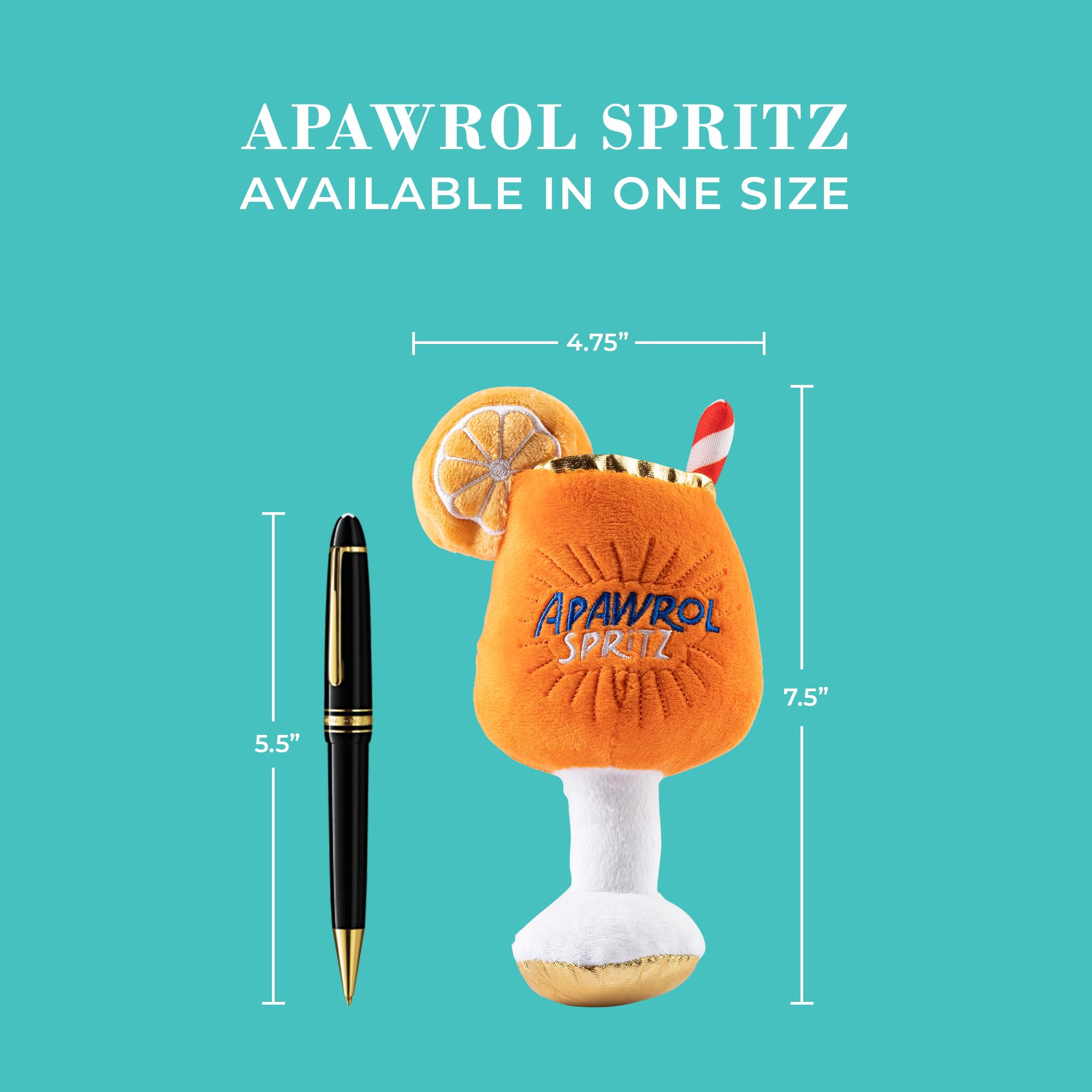 Haute Diggity Dog Apawrol Spritz, Plush Designer Dog Toys with Interactive Squeaker, Stimulating Pet Enrichment, Machine-Washabl