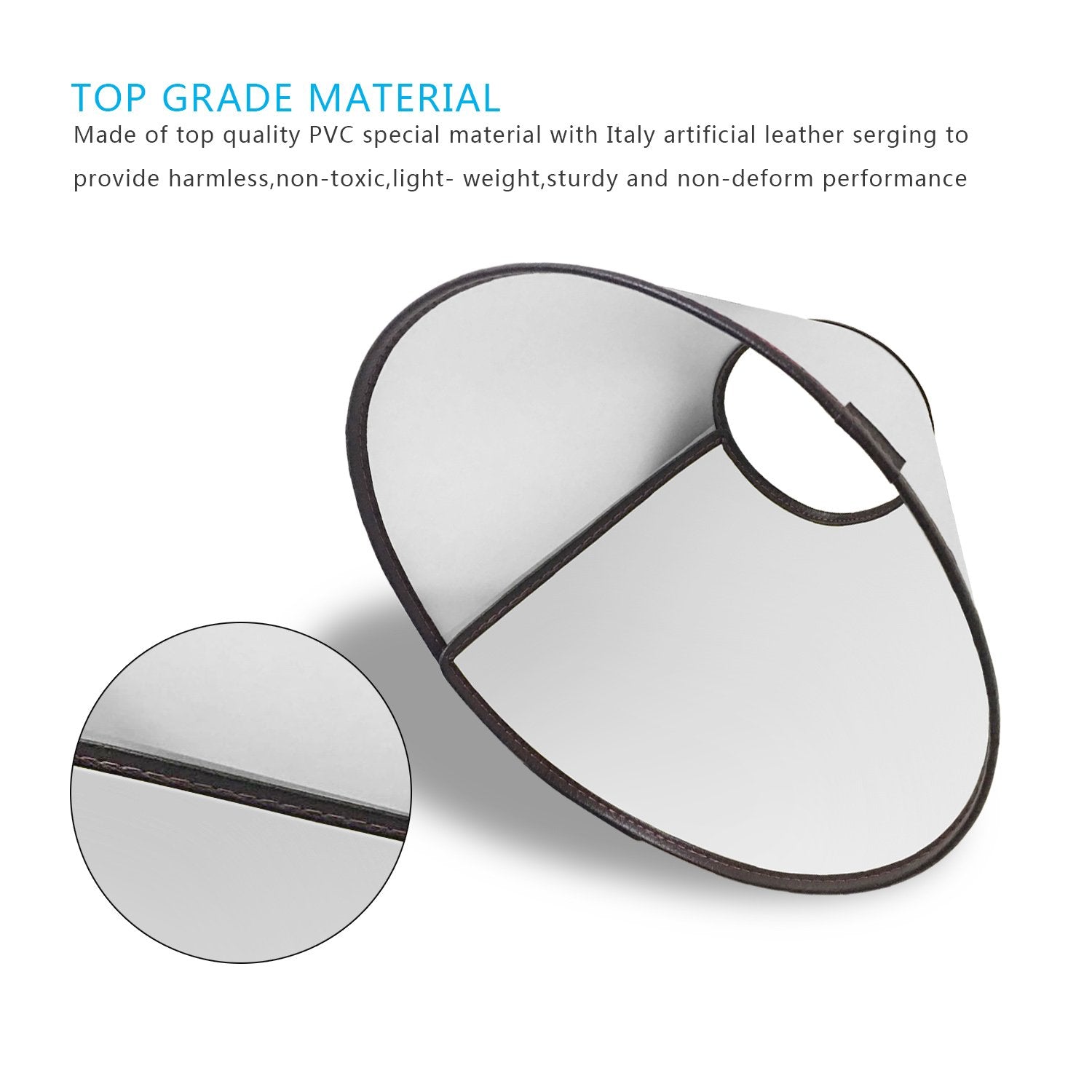 Adjustable Dog Elizabeth Collar Latest Upgrade Felicey Pet Protective Collar with Soft Edge Dog Neck Cone Recovery Cone Collar f