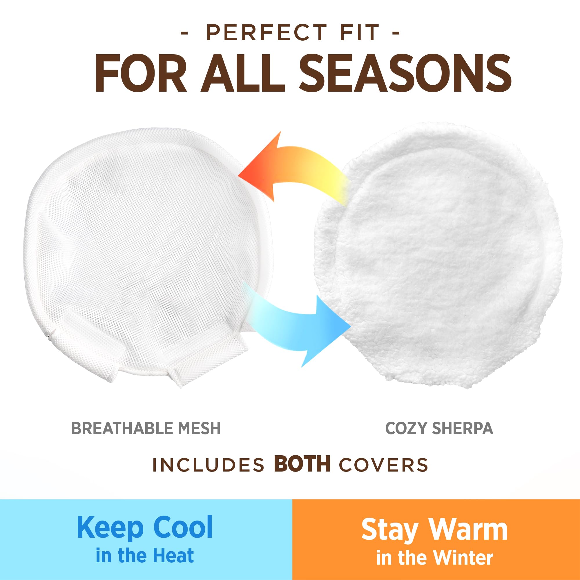 Evomotive Deskside Dreamer - Cat Desk Hammock, Comes With 2 Washable Fabrics: Mesh And Plush, 360 Rotating & Height Adjustable [