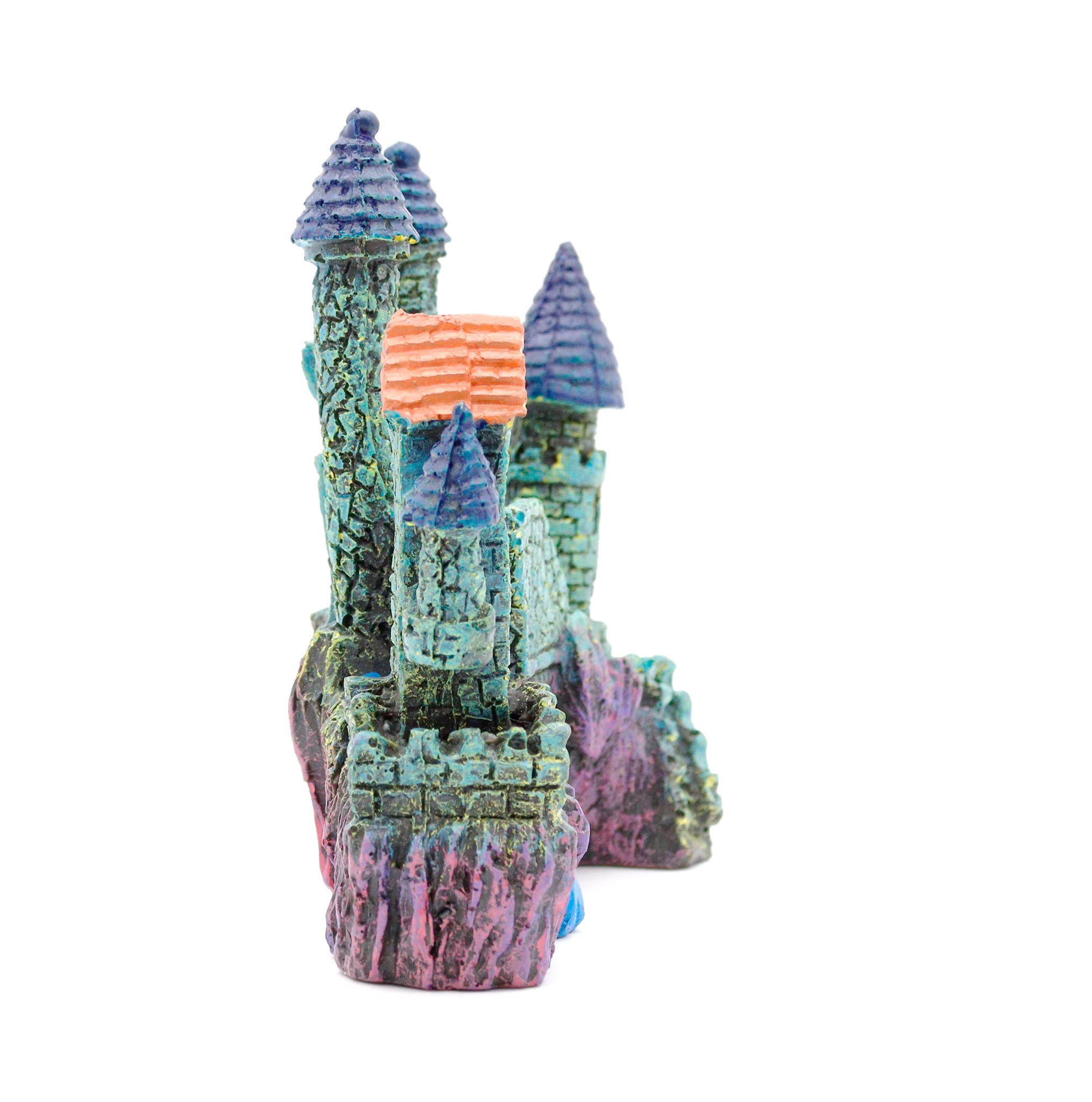 Nw Wholesaler 5 Inch Aquarium Castle Decoration - Fish Hideaway Cave For Fish Tanks