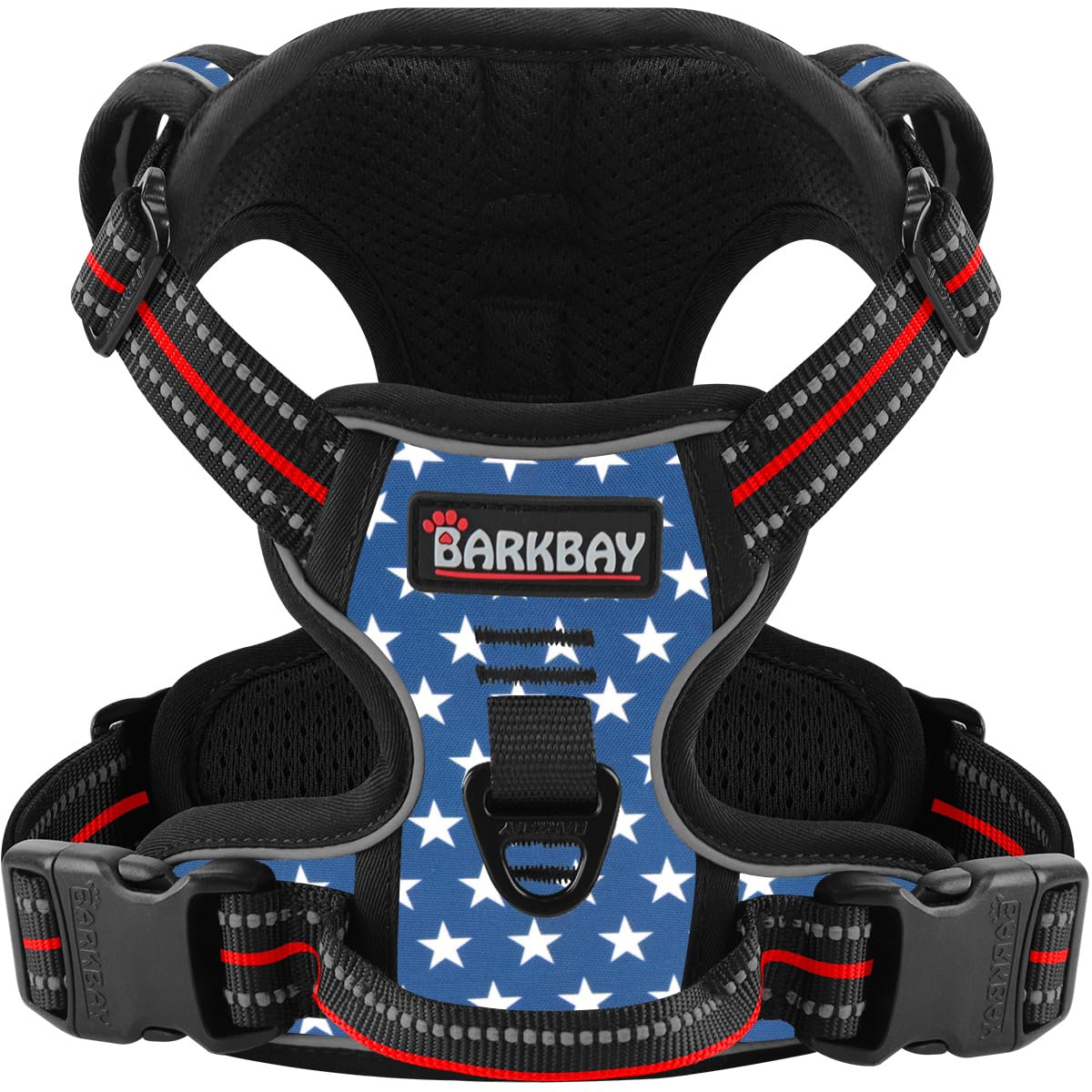 Barkbay Dog Harness No Pull For Small Dogs - Adjustable, Reflective, Comfortable, No Choke, Heavy-Duty - Perfect For Outdoor Tra