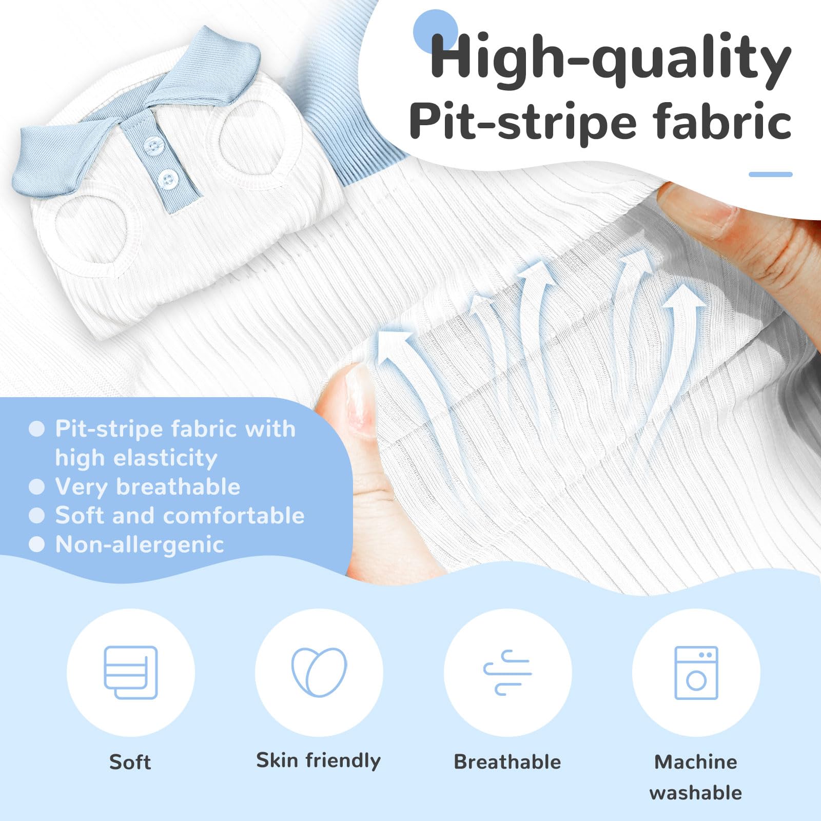 Axiijgl Dog Tshirts For Small Dogs Polo Shirt Stretchy Dog T Shirt Breathable Dogs Cooling Vest Sweatshirts Girl Boy Puppy Dachs